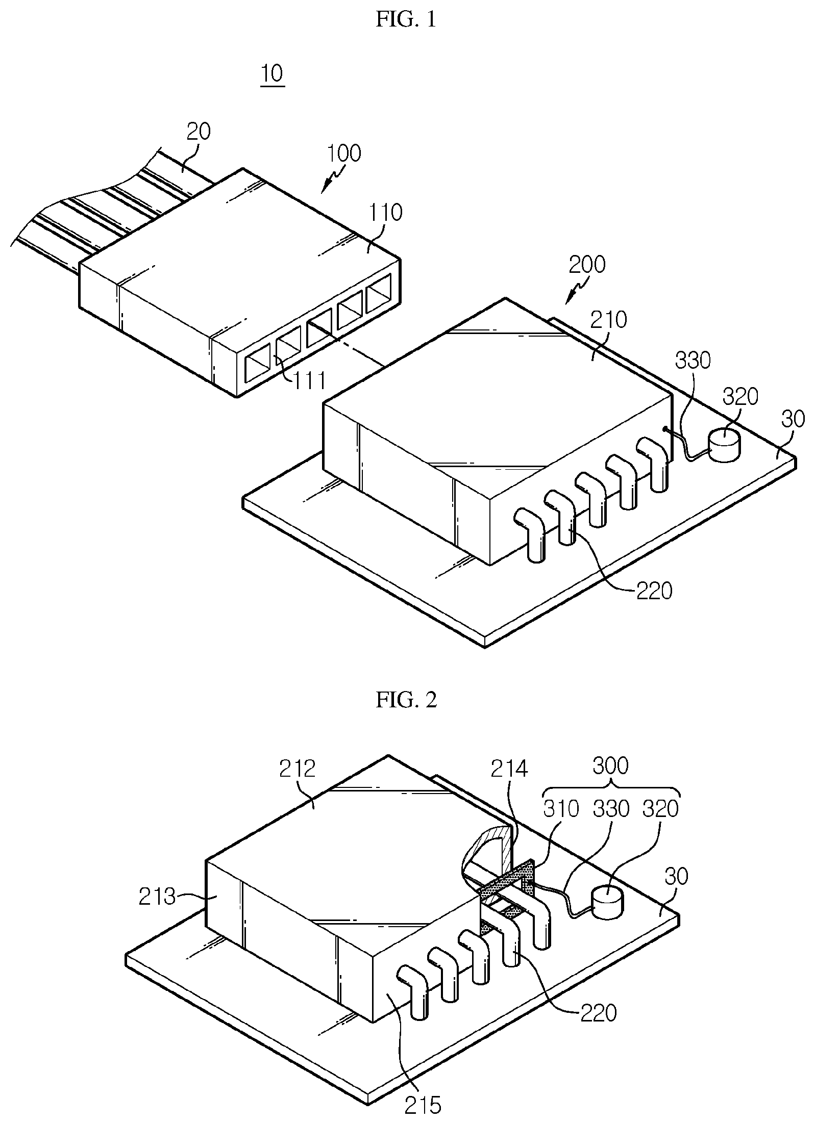 Patent US12308553 — Connector module — Figure 1