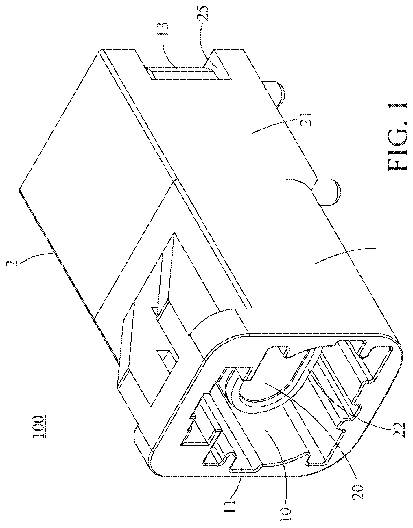 Patent US12308558 — Automotive connector — Figure 1