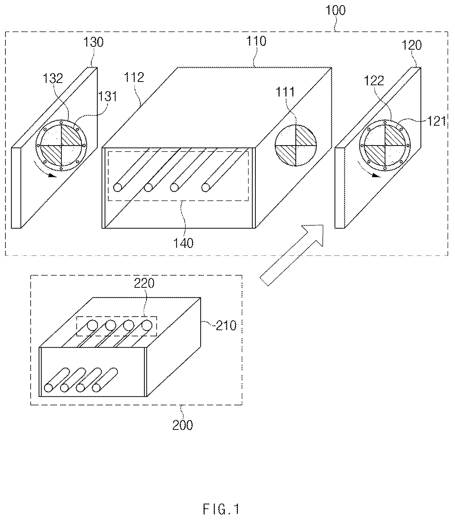Patent US12308564 — Connector structure including magnet — Figure 1