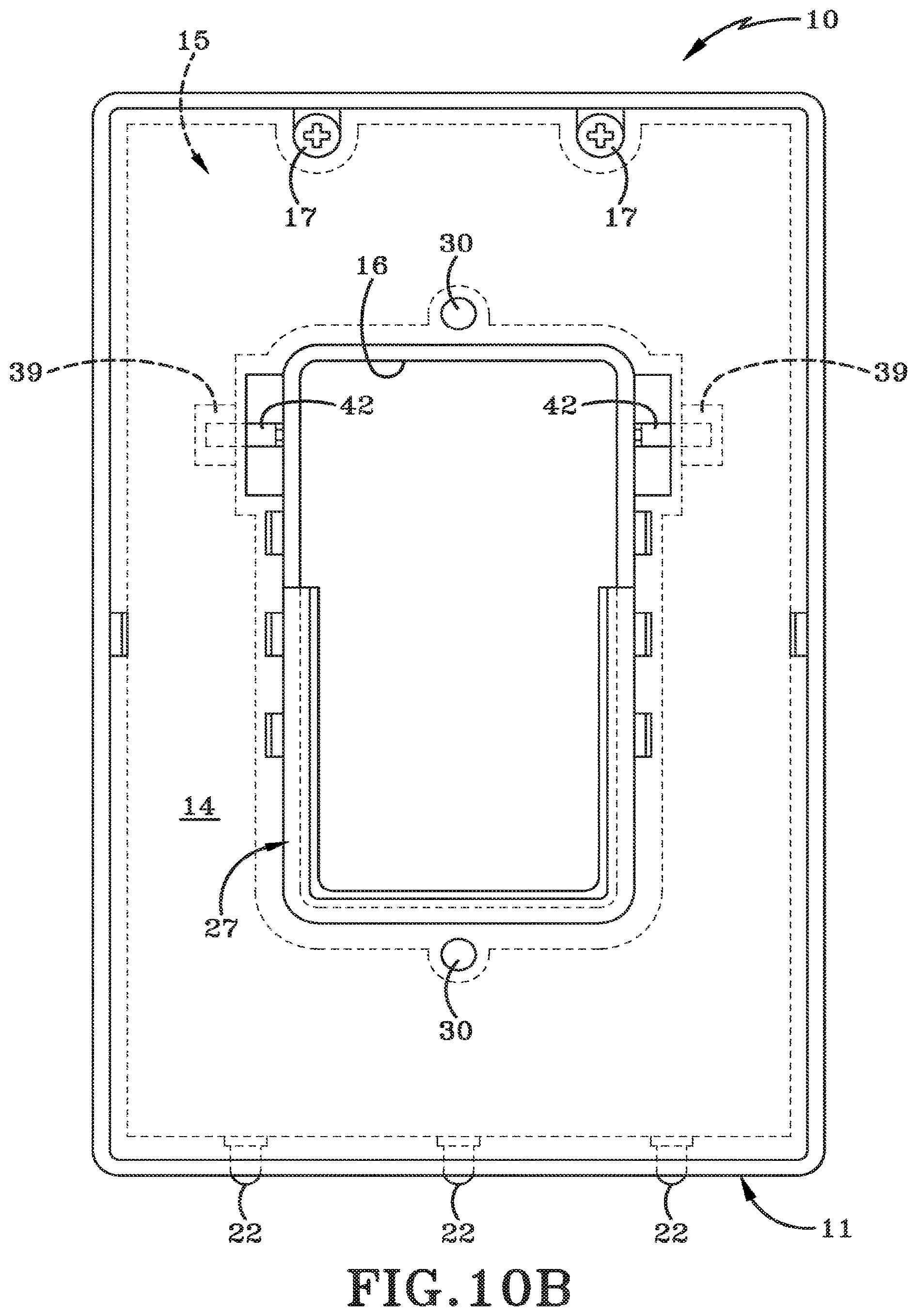 Patent US12308581 Figure 14 – Powered wall plate with plug prongs