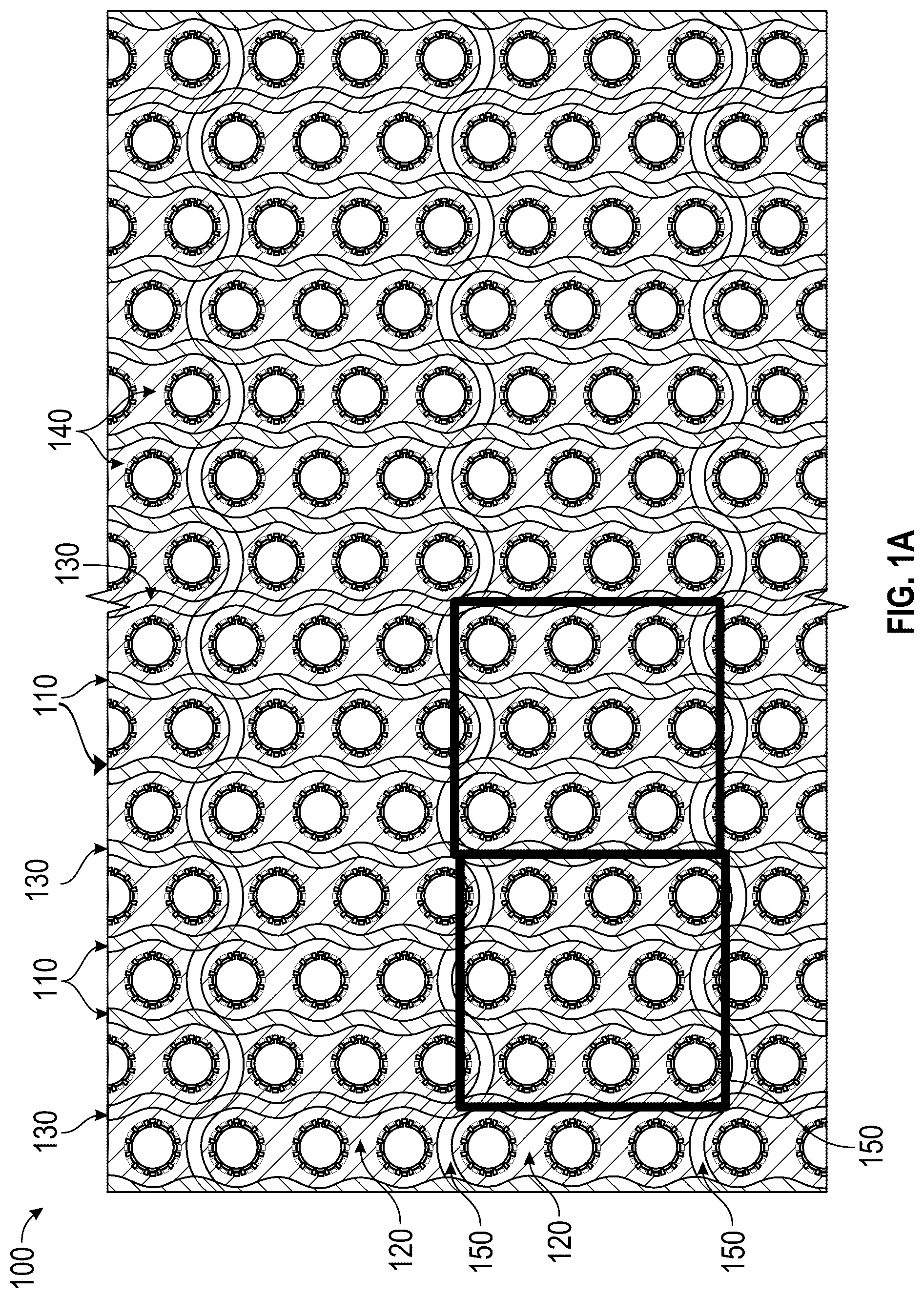 Patent US12308618 — Matrix addressable vertical cavity surface emitting laser array — Figure 1