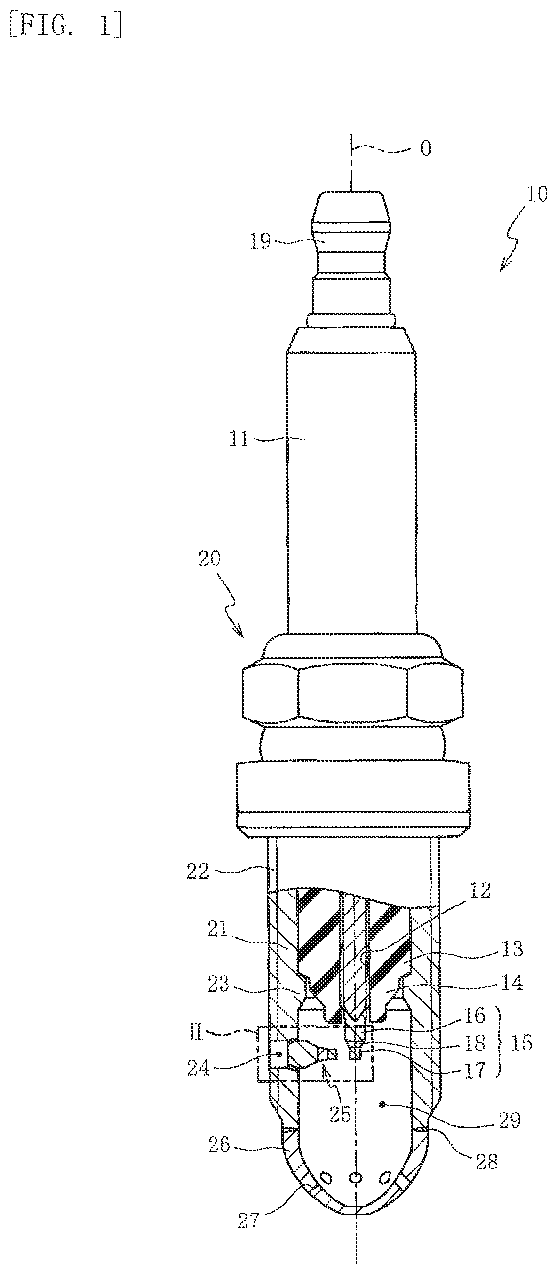 Patent US12308620 — Spark plug — Figure 1
