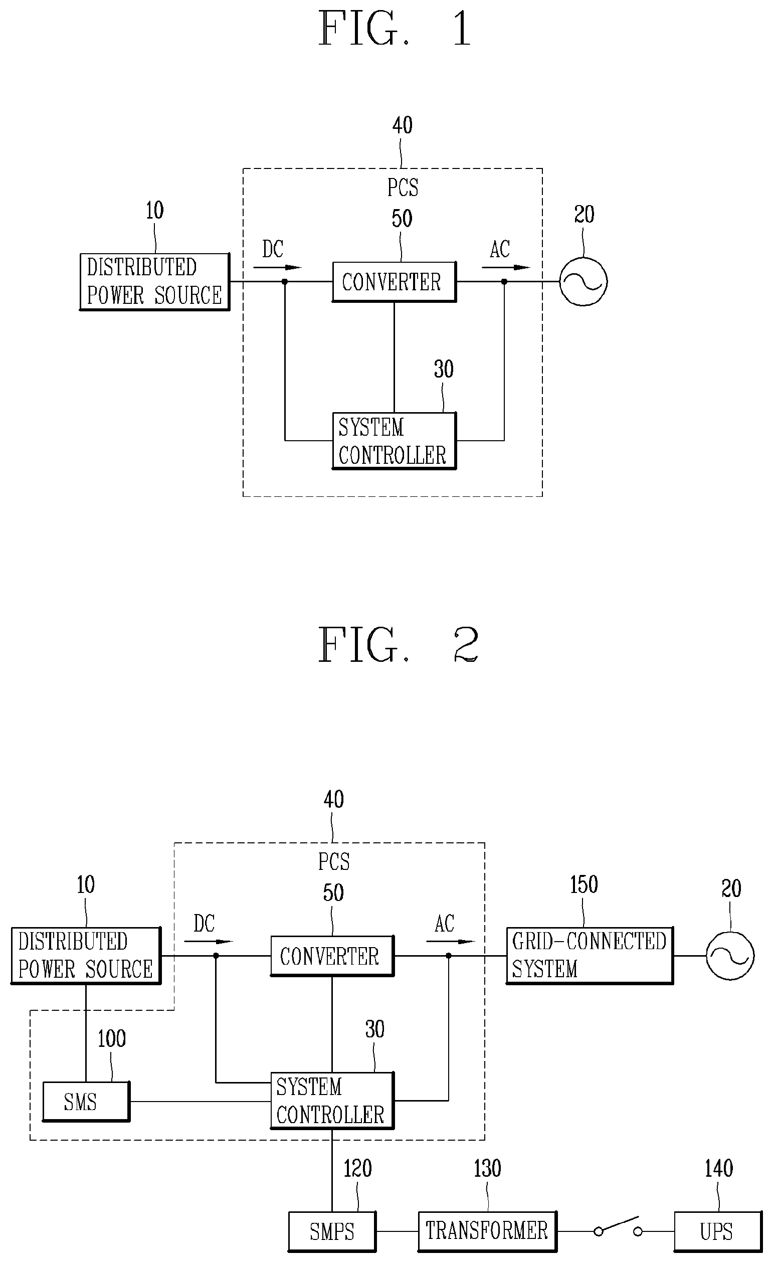 Patent US12308638 — Power conditioning system supporting hot swapping and control method of power conditioning system — Figure 1