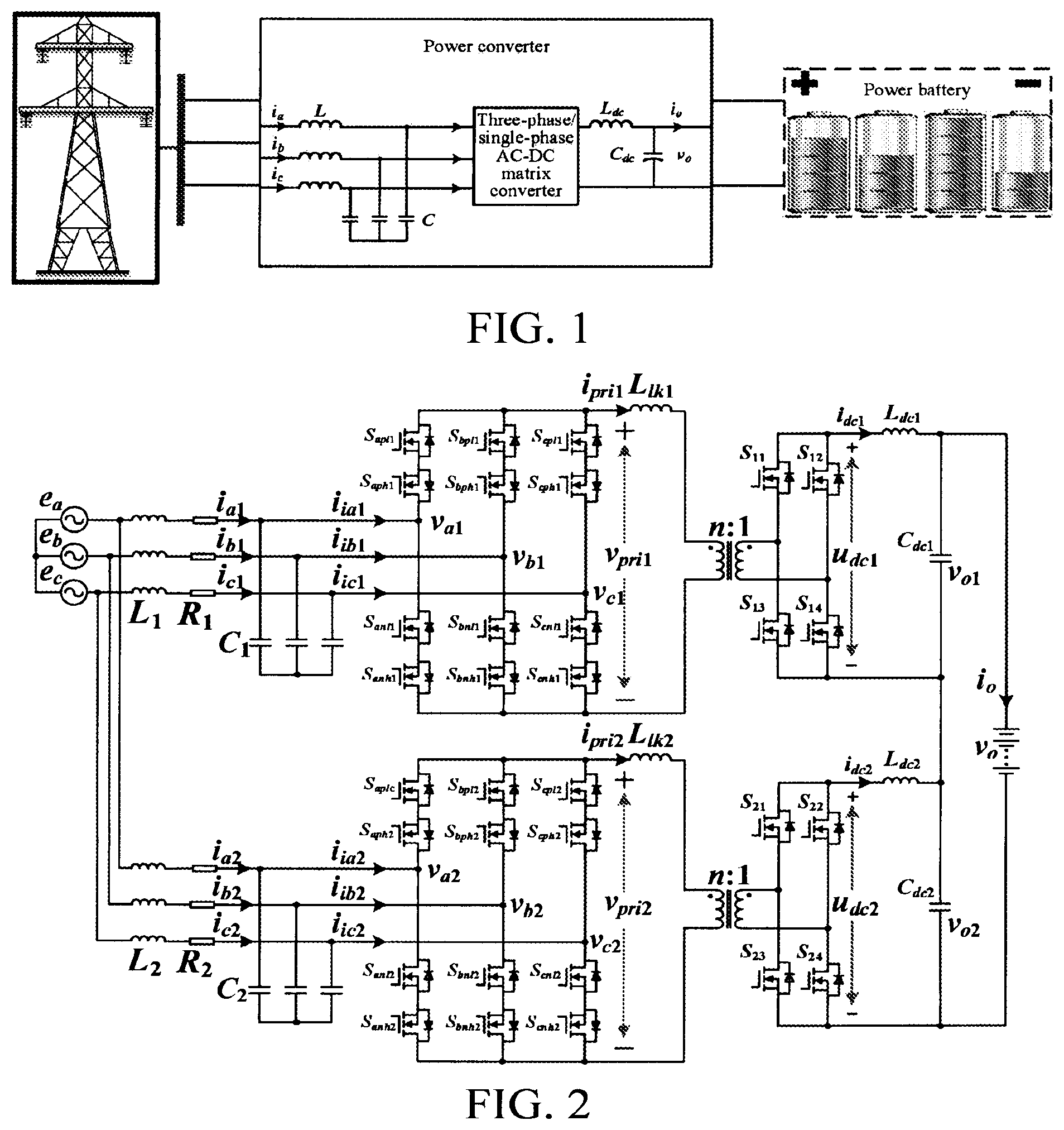 Patent US12308646 — Power compensation control method and apparatus for high-power multi-functional efficient charging system — Figure 1