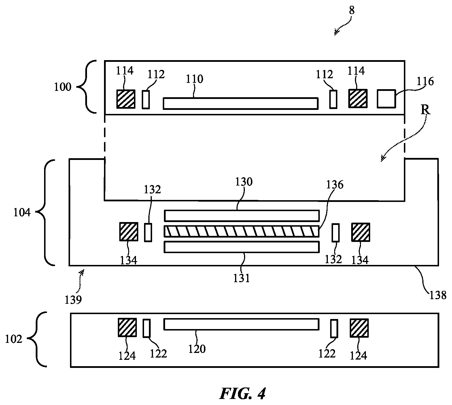 Patent US12308671 Figure 4 – Wireless power system with communications