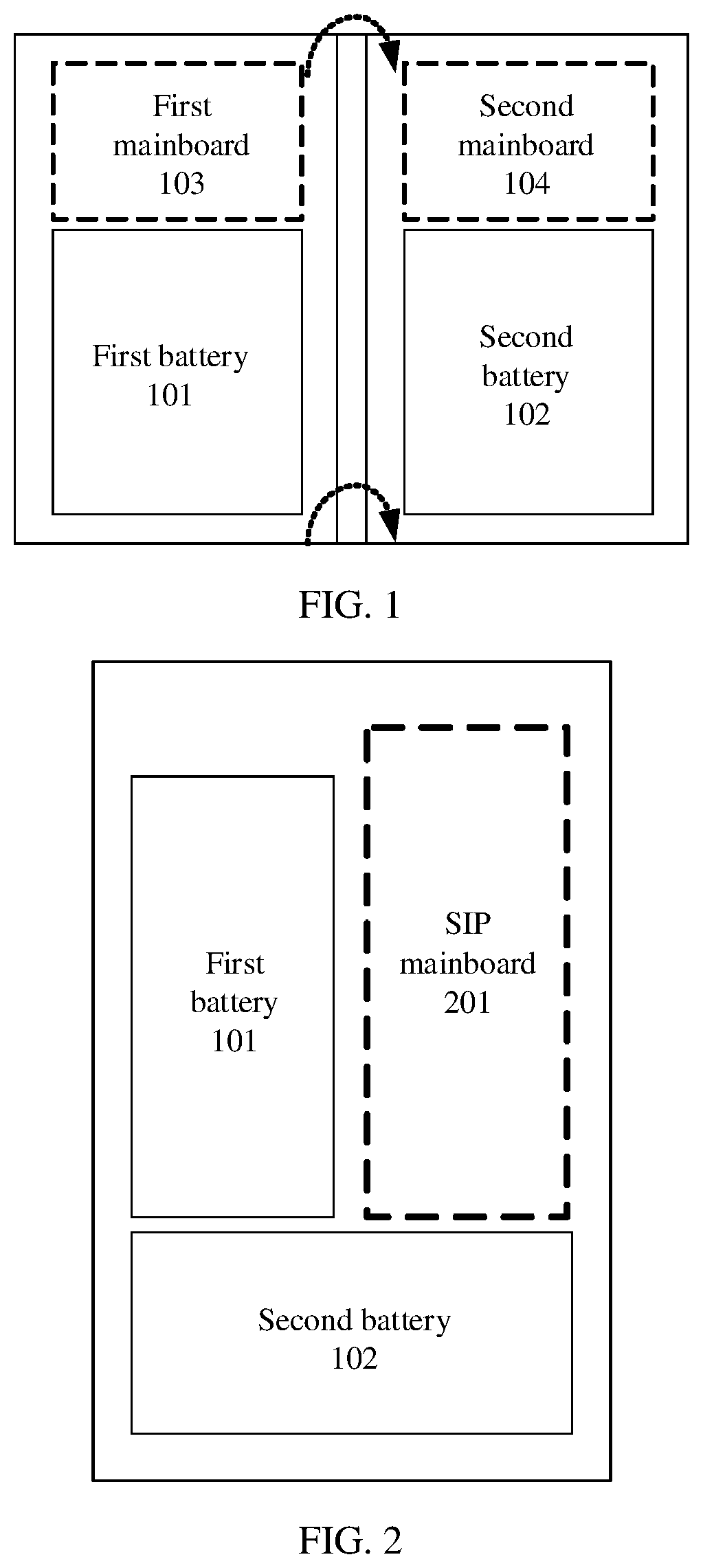 Patent US12308675 — Power supply system and method for terminal device, chip, and terminal device — Figure 1