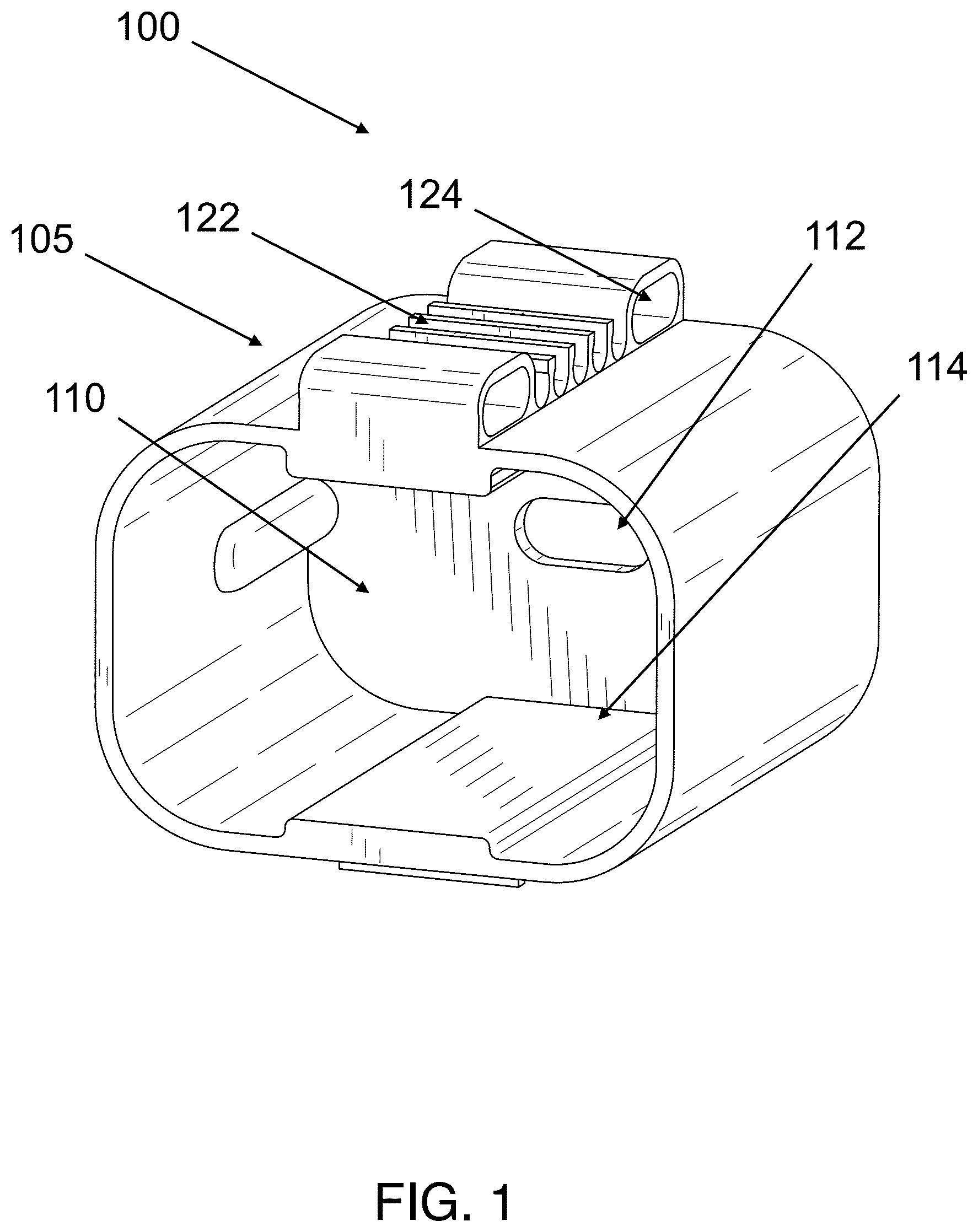 Patent US12308679 — System and method for tangle free phone charger cable organizer — Figure 1