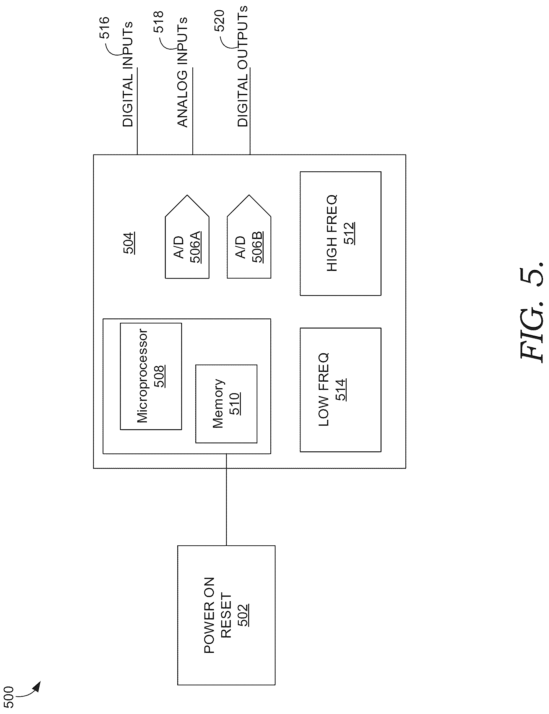 Patent US12308693 Figure 5 – Power supply having low standby power consumption