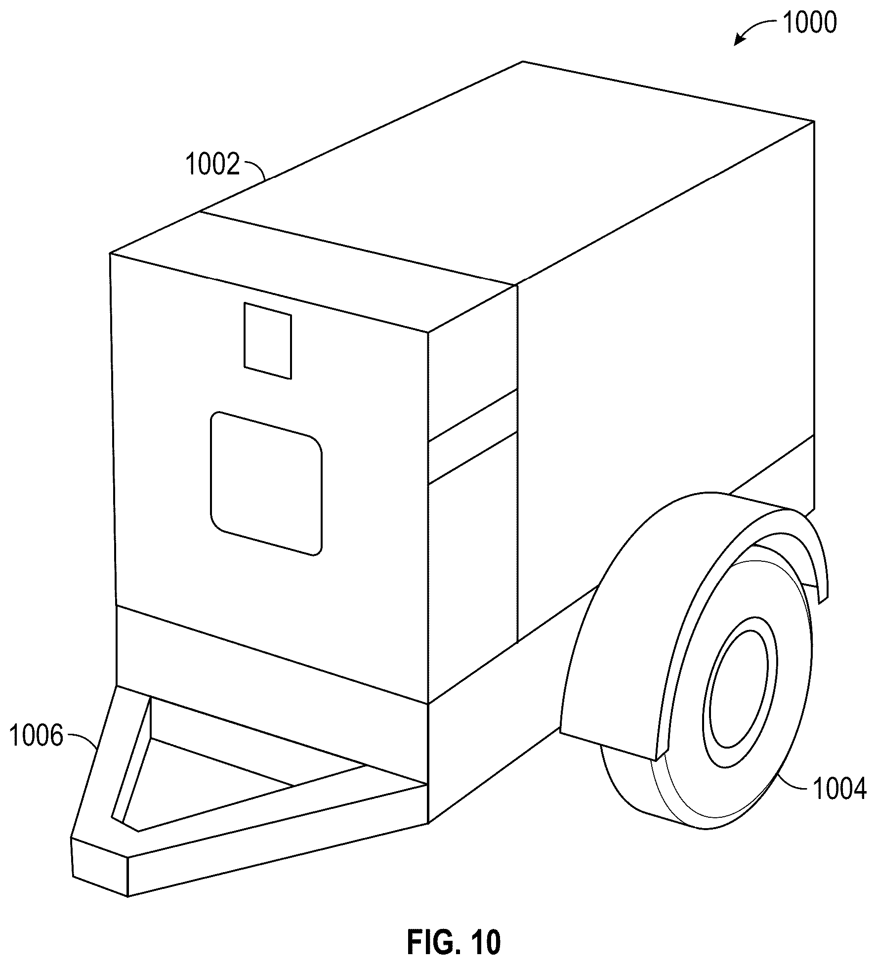 Patent US12308696 Figure 10 – Back-up generator and associated electric power systems