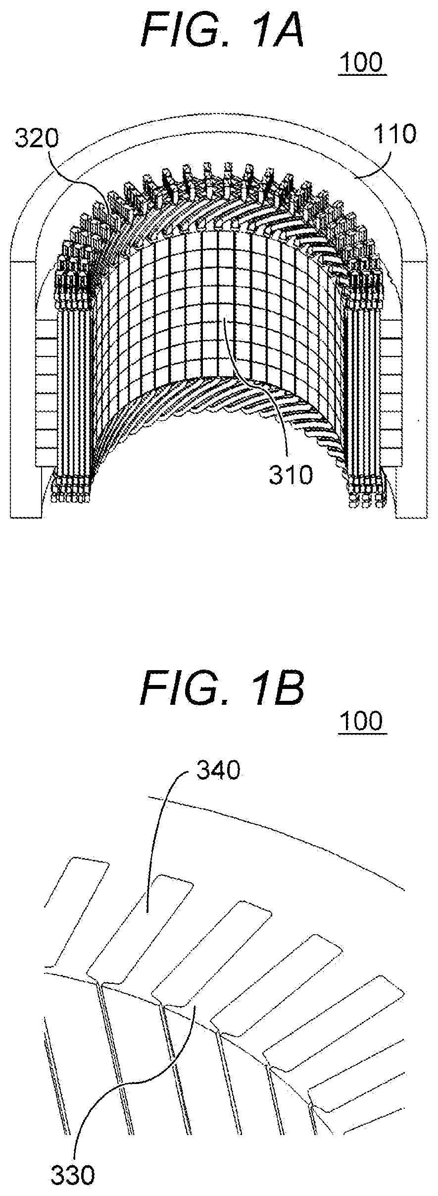 Patent US12308700 — Rotating electrical machine and stator for rotating electrical machine — Figure 1