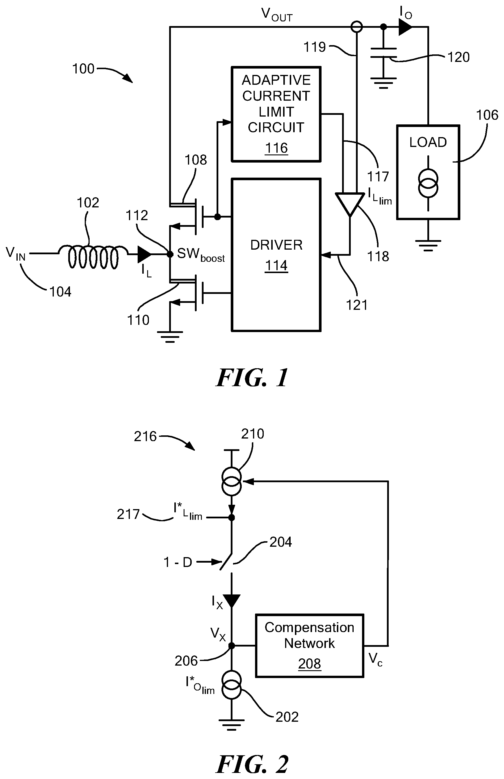 Patent US12308744 — Adaptive current limiter — Figure 1