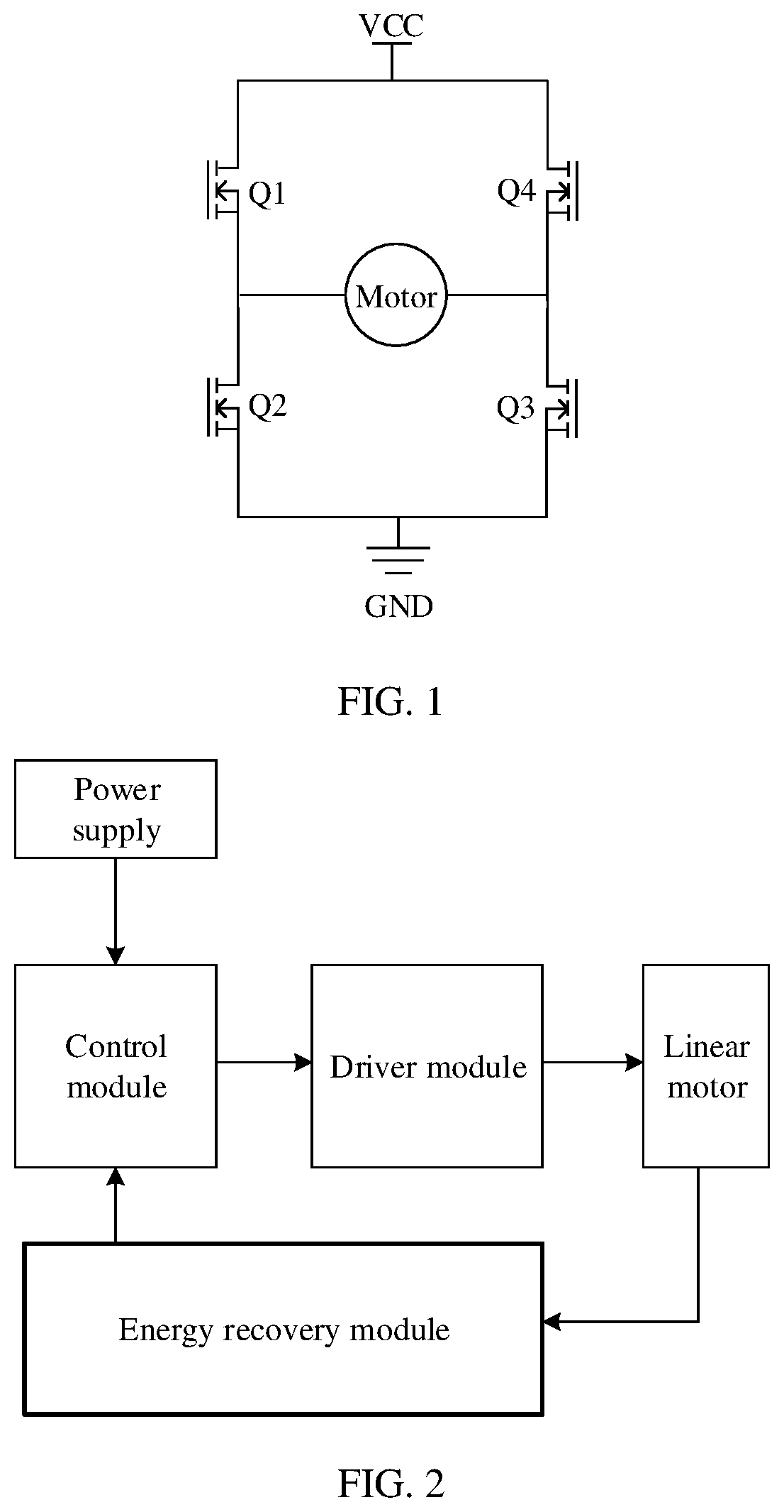 Patent US12308772 — Linear motor driving method and circuit and related apparatus — Figure 1