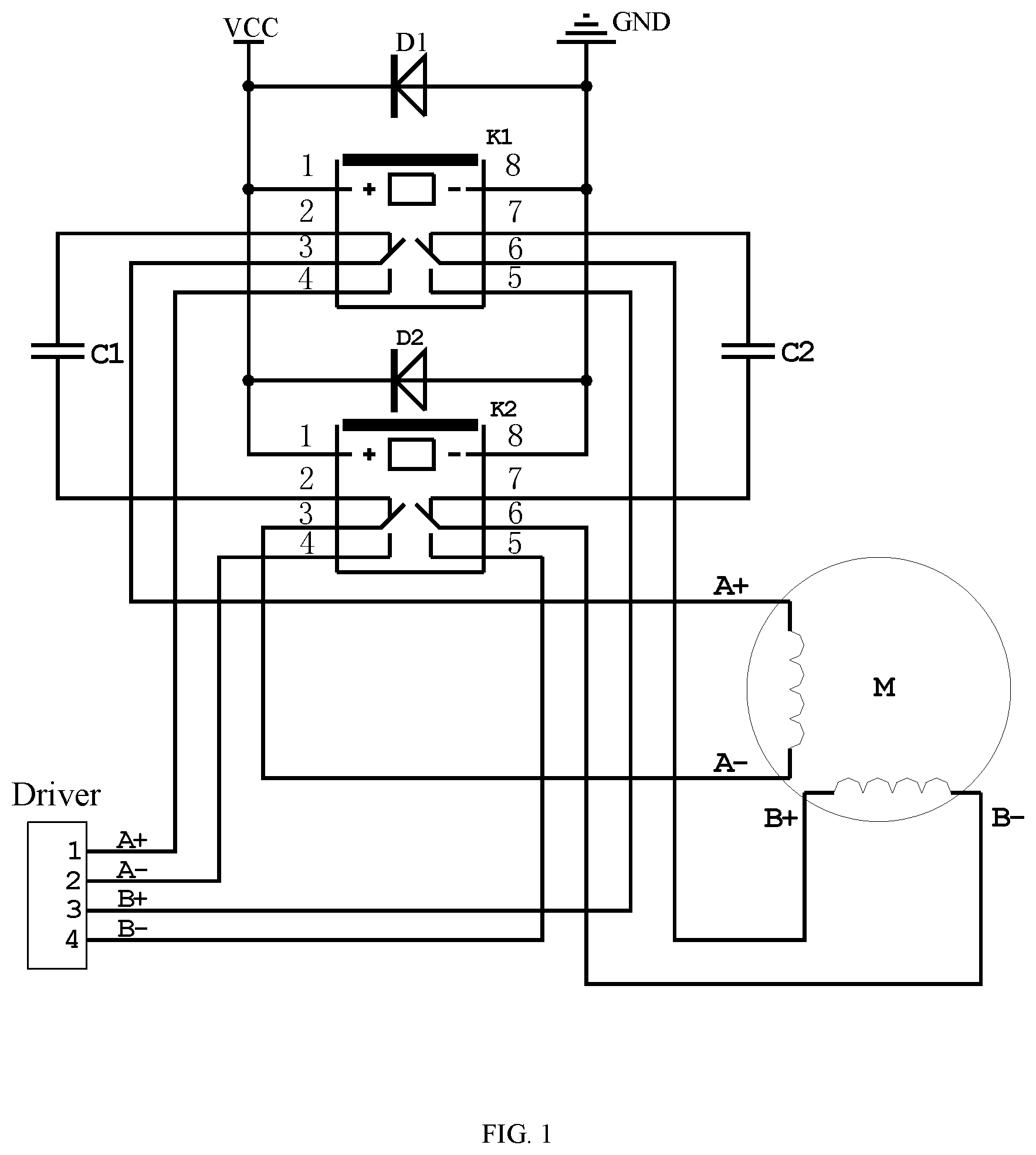 Patent US12308778 — Motor assembly for slowing down falling speed of stage light fixture on power failure, and stage light fixture — Figure 1