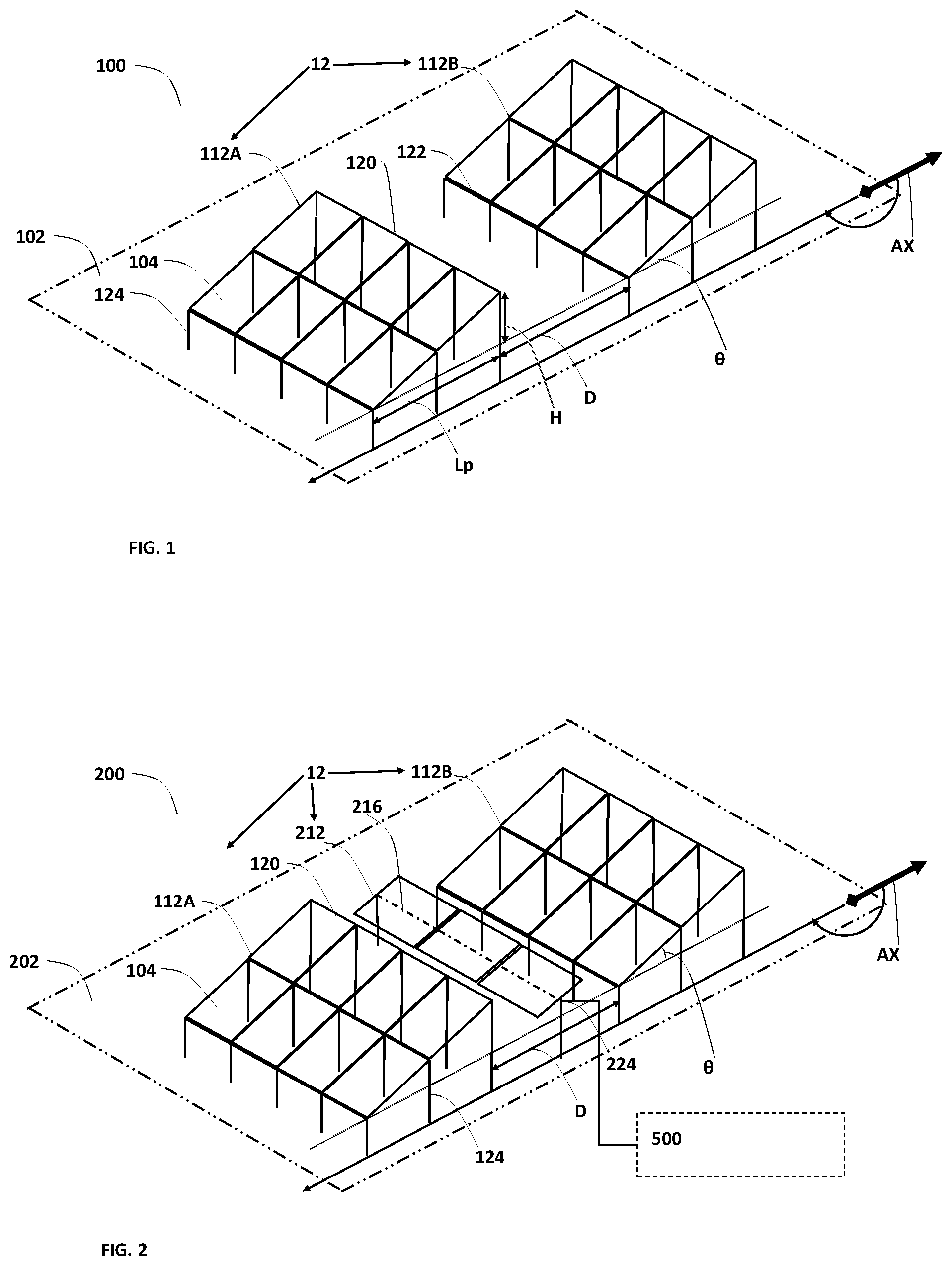Patent US12308785 — Solar harvesting field and device for same — Figure 1