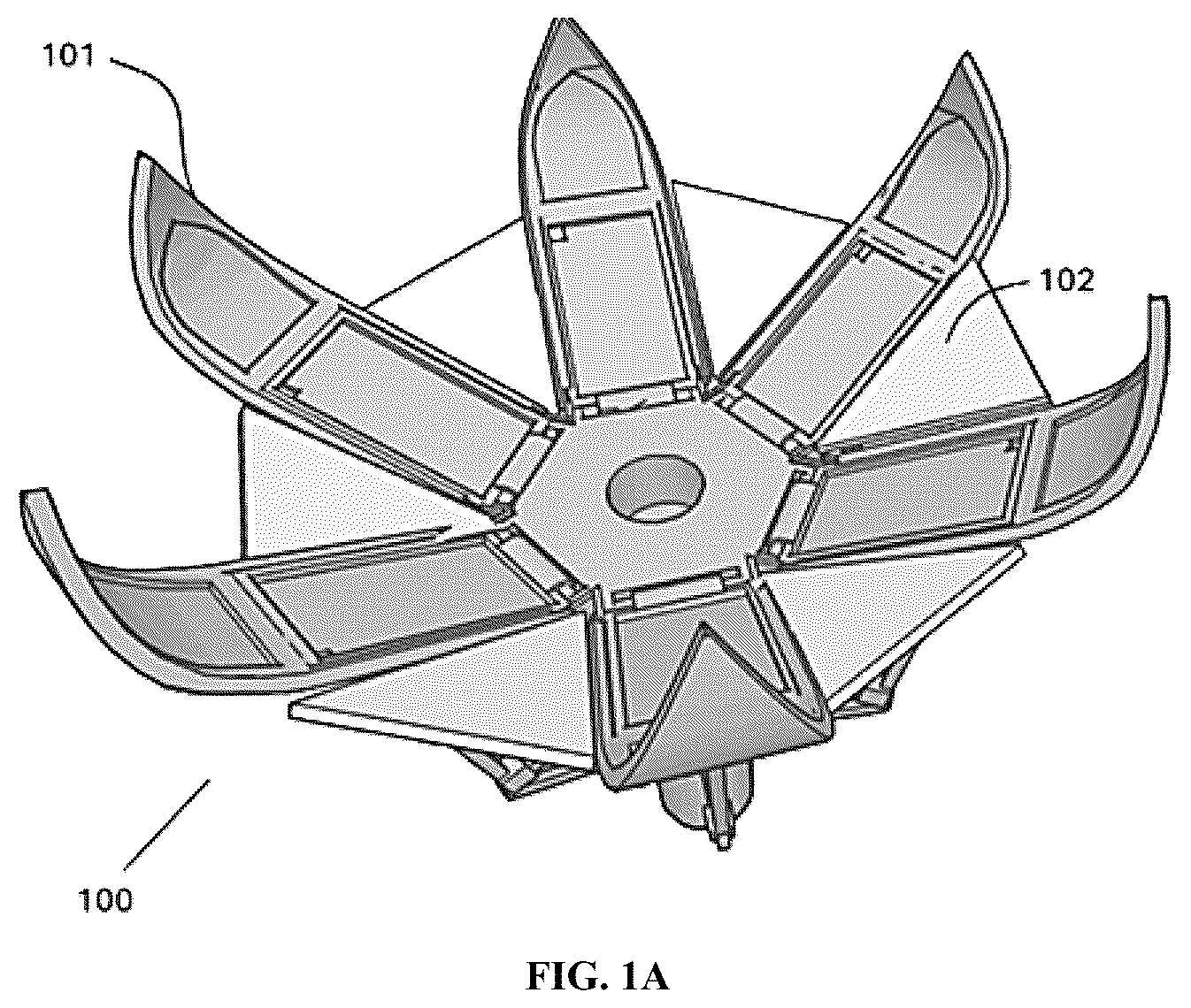 Patent US12308788 — AI-driven biomimetic clustered photovoltaic system for enhanced solar energy generation and optimization — Figure 1