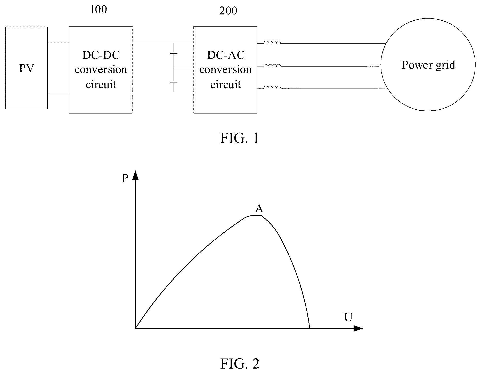 Patent US12308791 — Photovoltaic power generation system, power control method, and combiner box — Figure 1