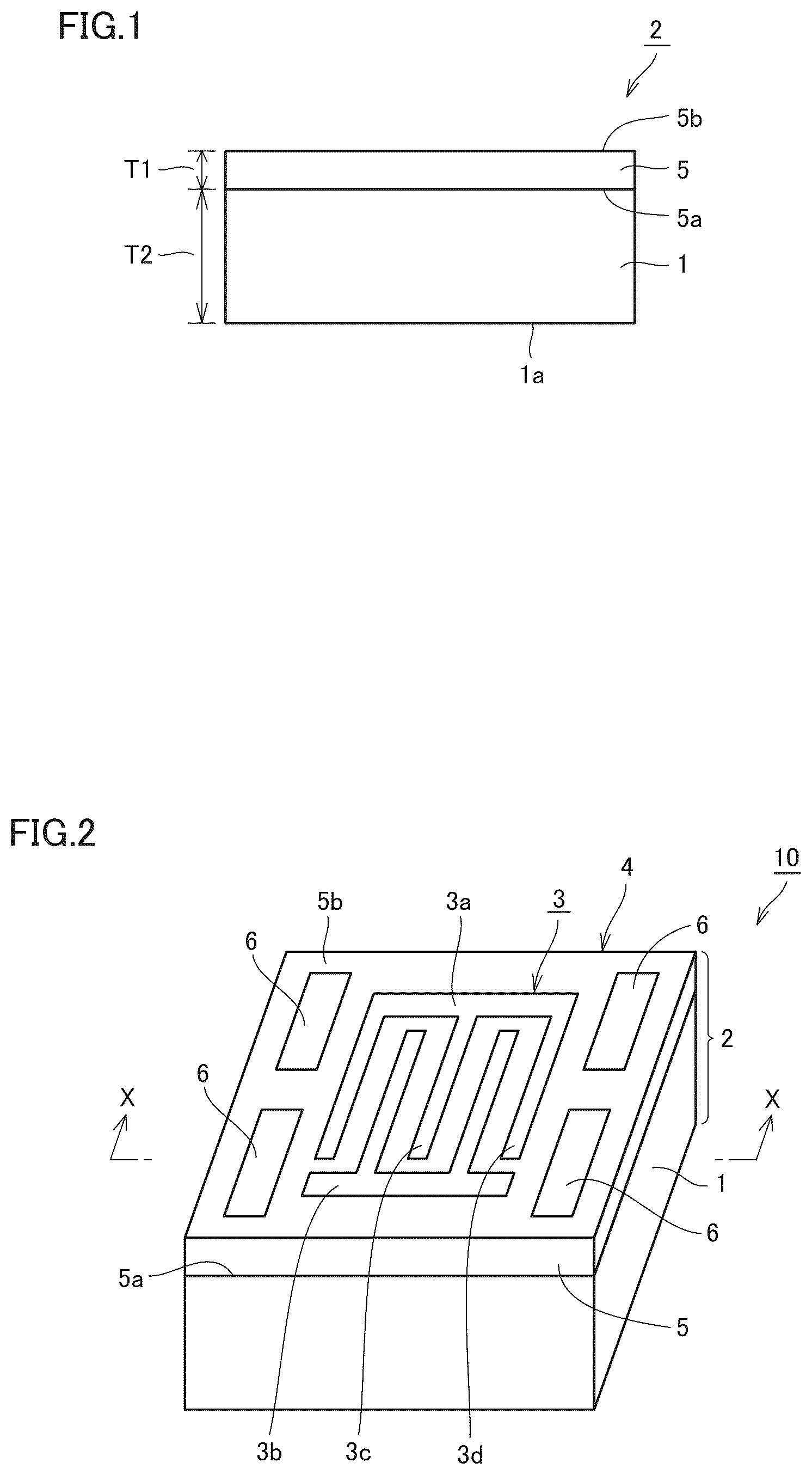 Patent US12308817 — Joined body and surface acoustic wave device — Figure 1