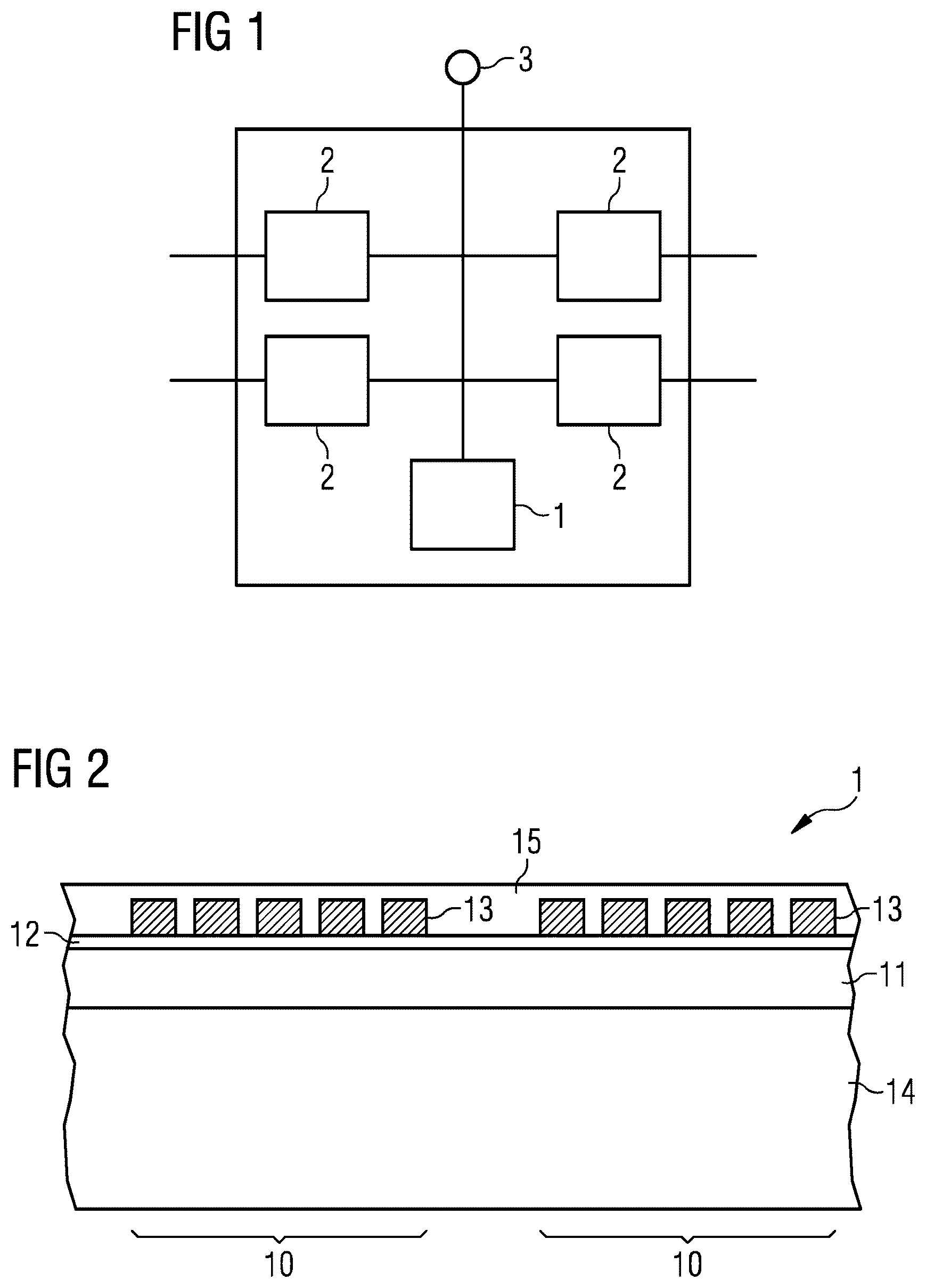 Patent US12308822 Figure 1 – Saw multiplexer with SWA filters having different bandwidths due to dielectric layer between IDT and piezoelectric layer adjusting acoupling factor
