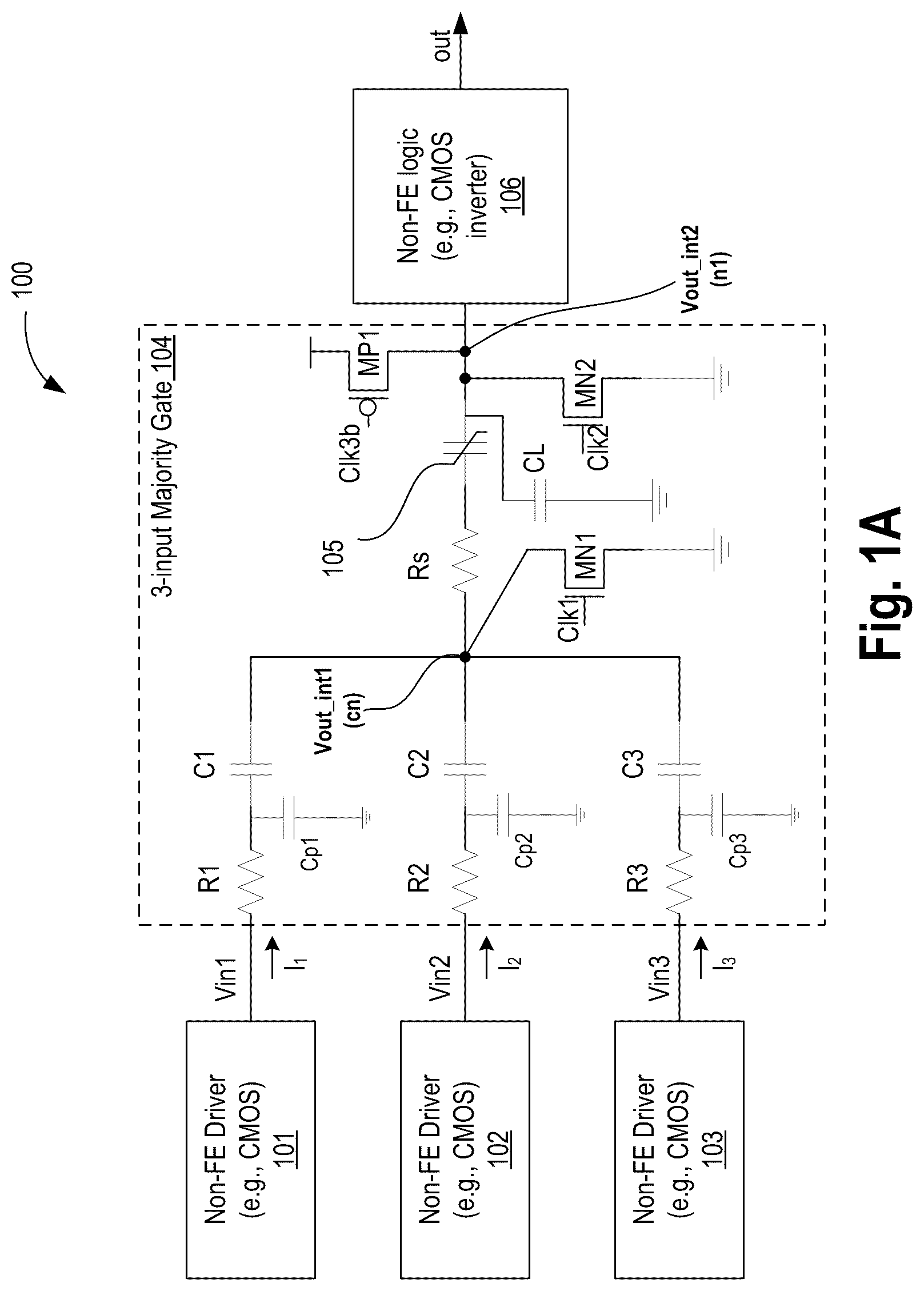 Patent US12308837 — Multiplier with non-linear polar material — Figure 1