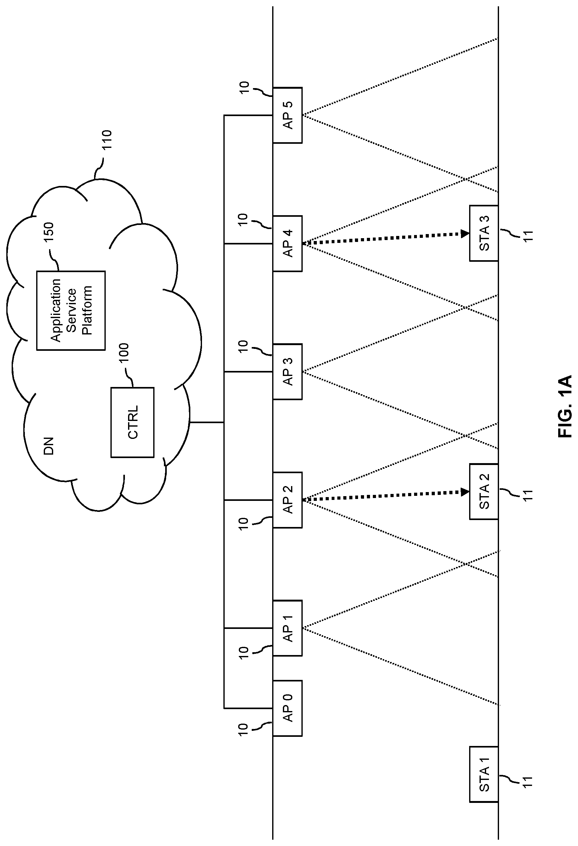 Patent US12308881 — Light-communication based control of radio transmissions — Figure 1