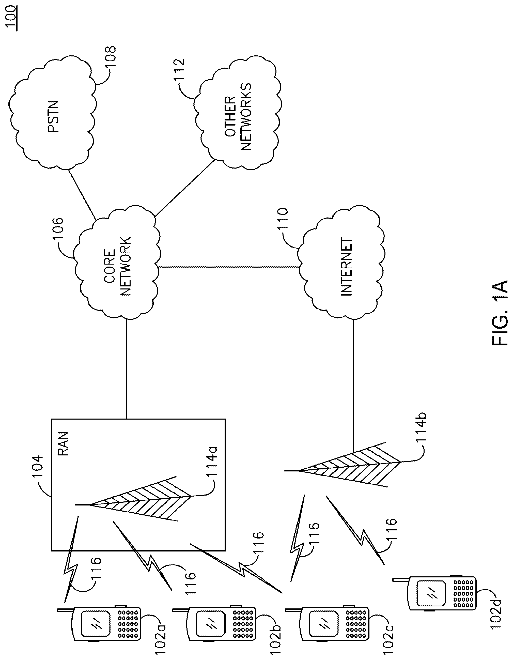 Patent US12308981 — Full duplex operation in wireless systems — Figure 1