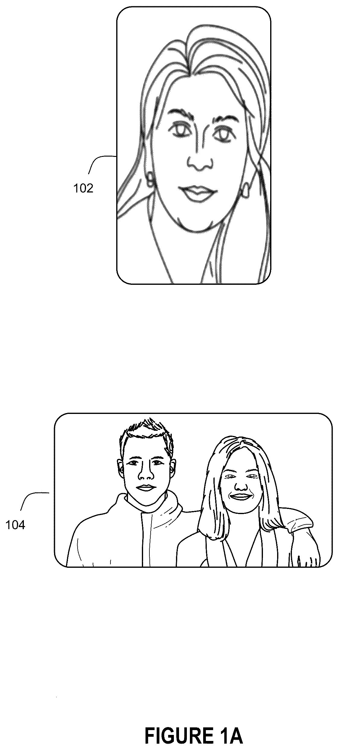 Patent US12308989 — Optimized video call grid for picture-in-picture mode — Figure 1