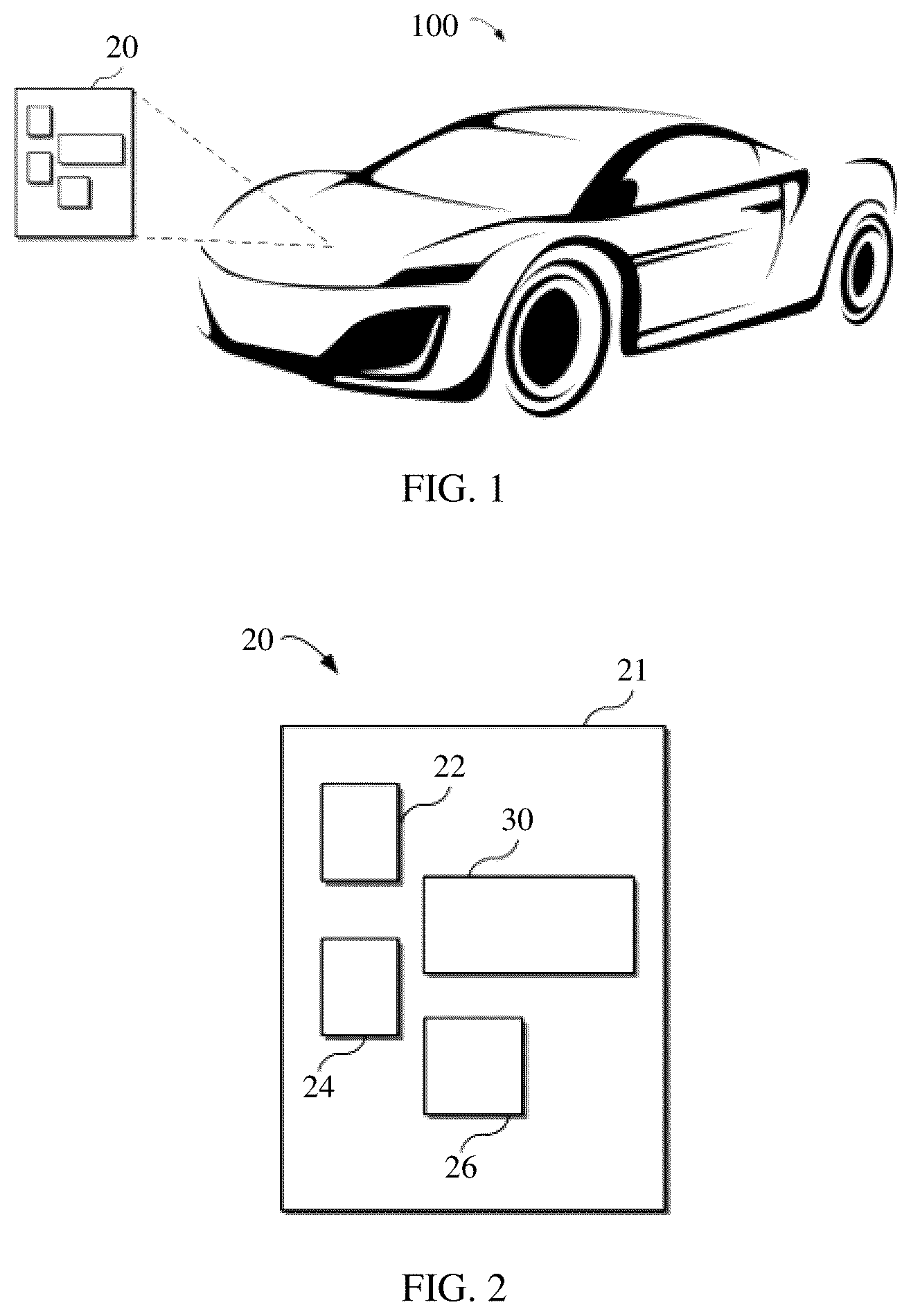 Patent US12308995 — Integrated circuit chip for transportation vehicle — Figure 1