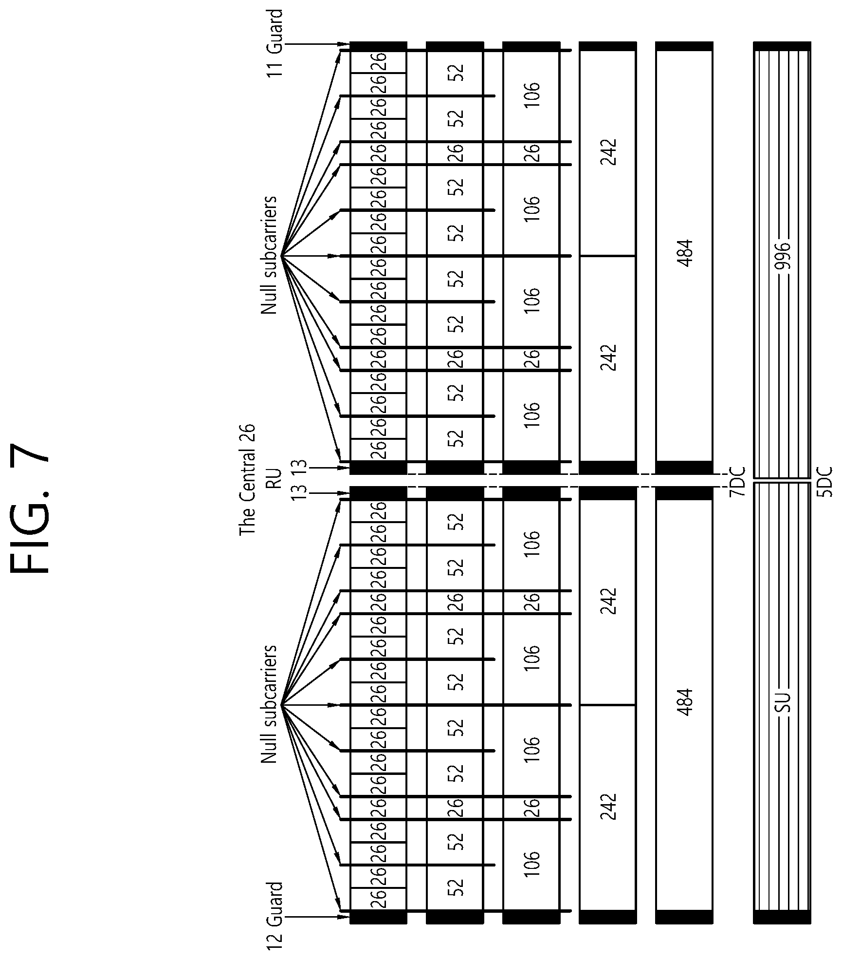 Patent US12309011 Figure 7 – Method and apparatus for applying phase rotation in units of 10 MHz bands in wireless LAN system