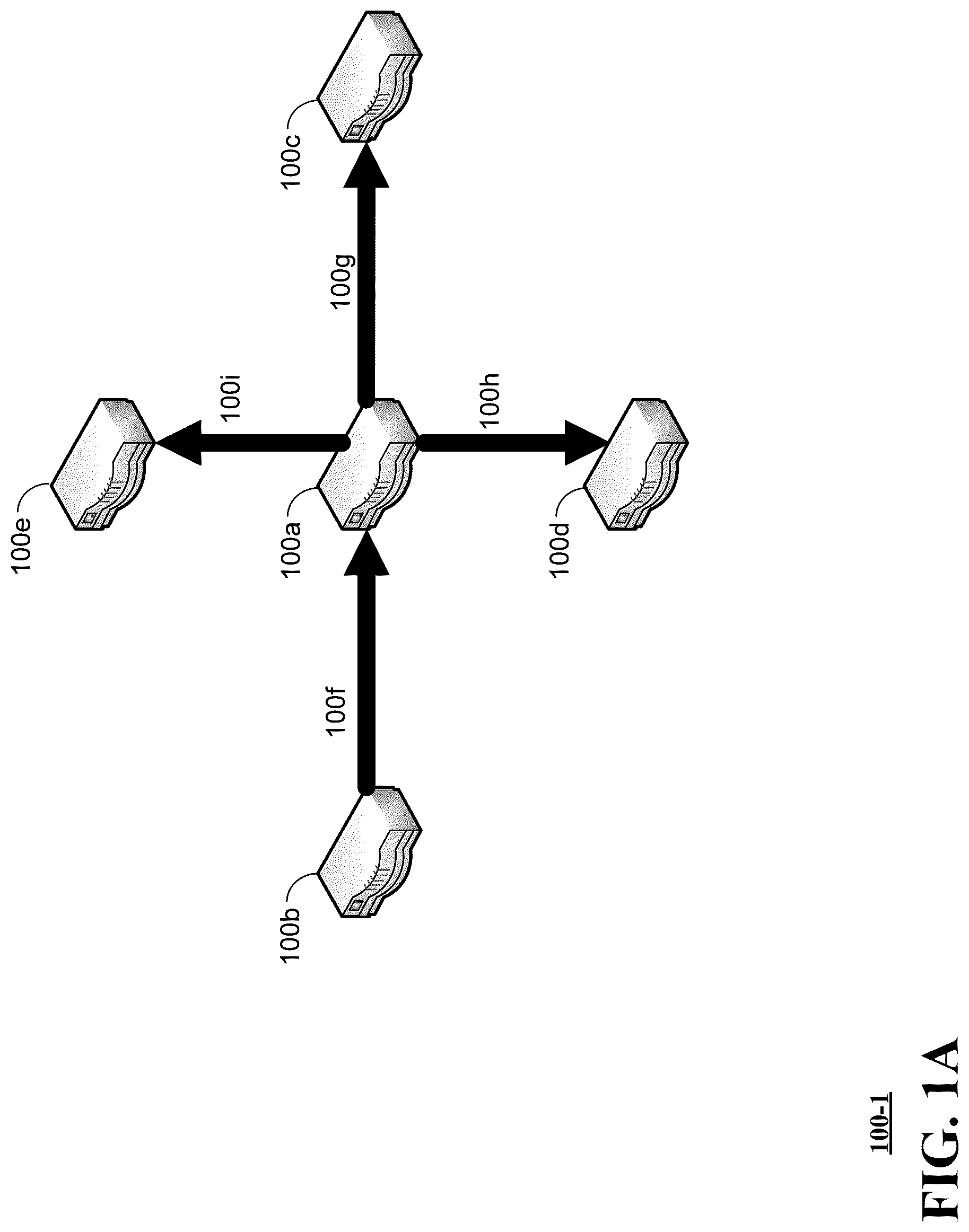 Patent US12309053 — Methods, systems, and devices to improve withdrawing border gateway protocol (BGP) routes when a BGP gateway becomes unreachable — Figure 1