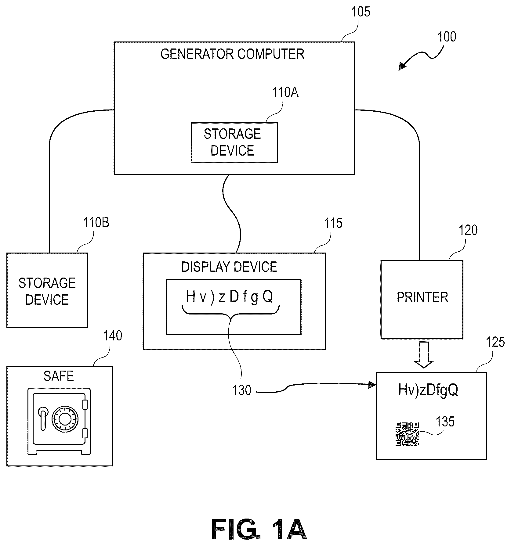 Patent US12309143 — Methods and systems for creating, verifying, and entering security information — Figure 1