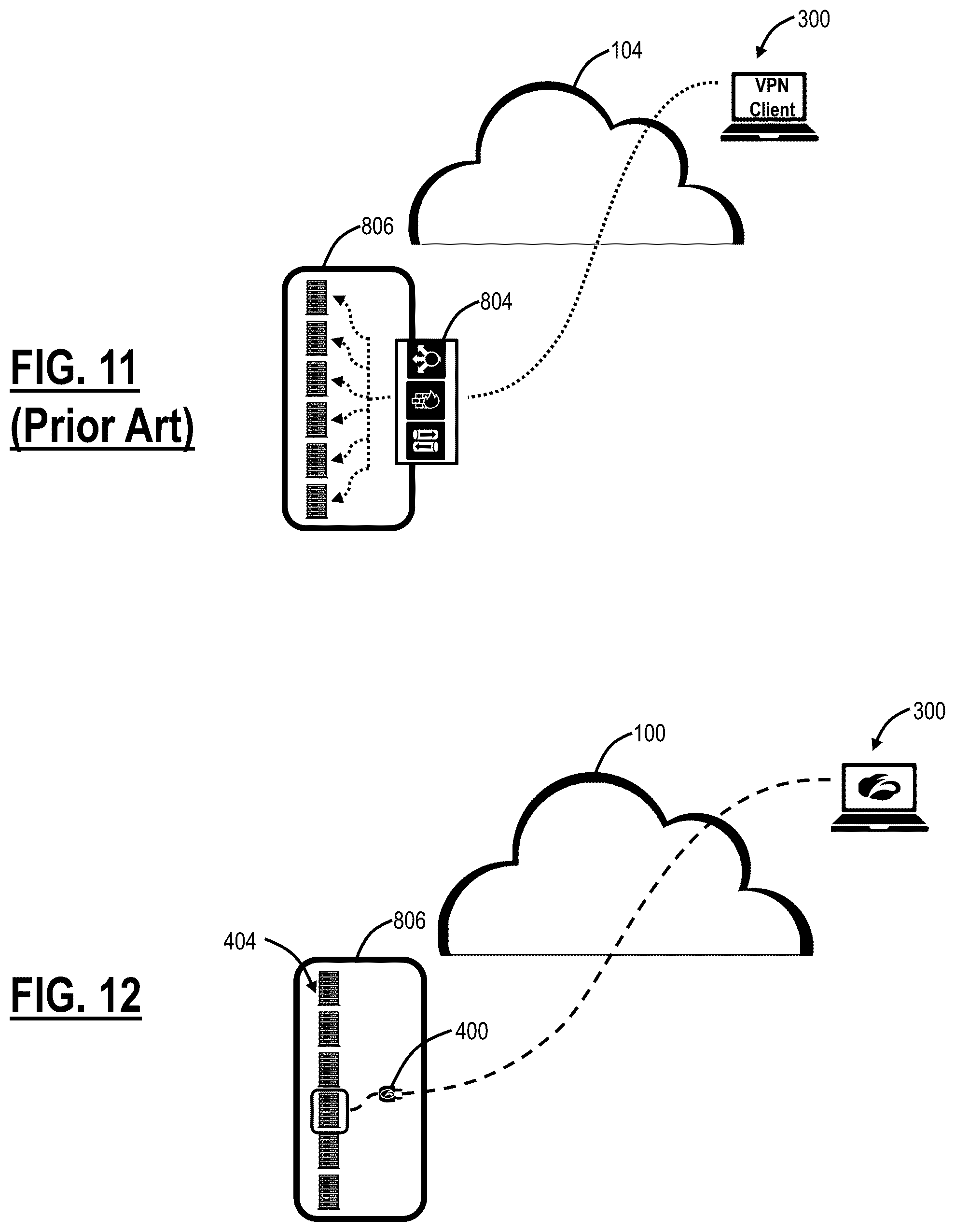 Patent US12309144 Figure 10 – Utilizing endpoint security posture, identification, and remote attestation for restricting private application access