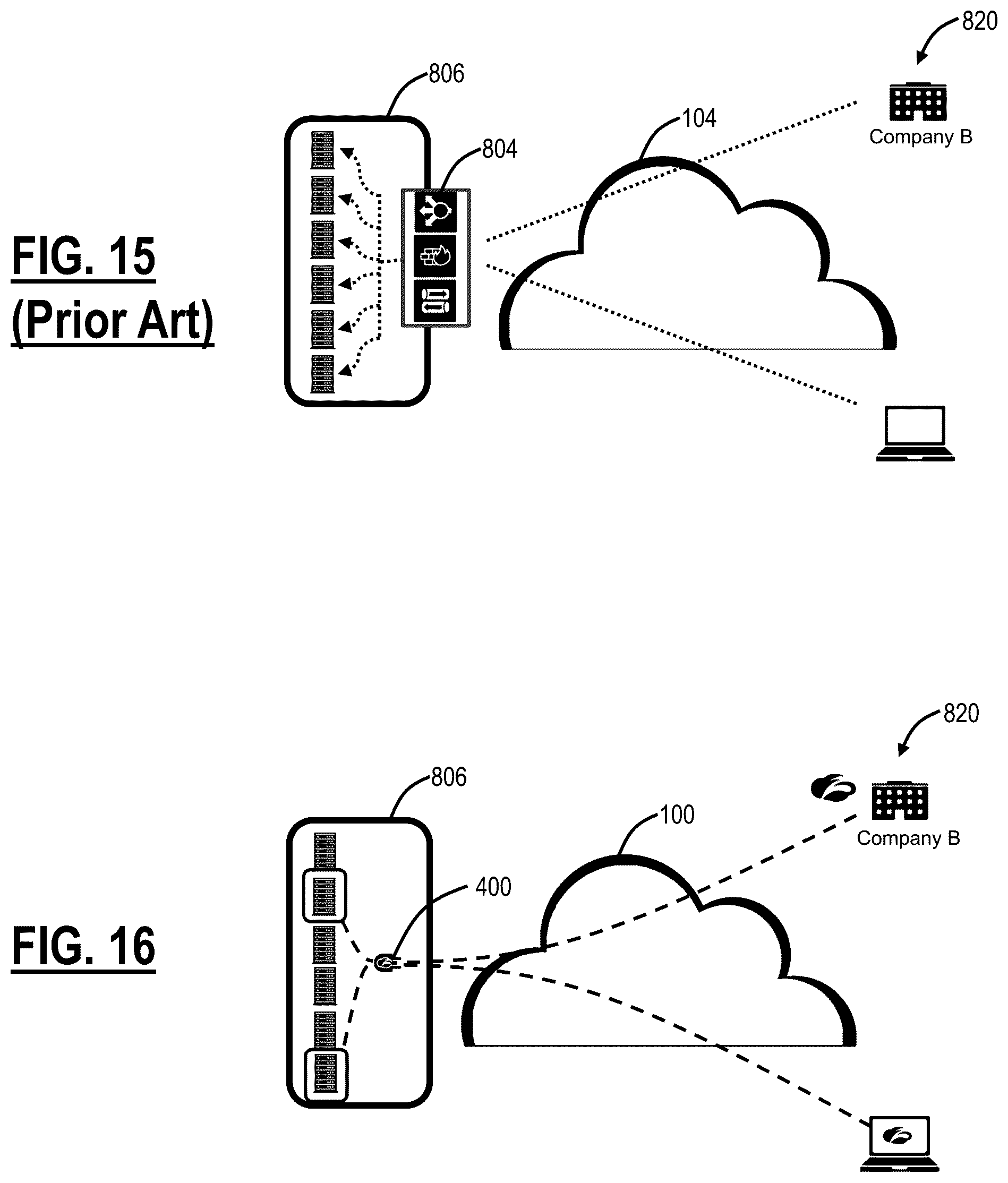 Patent US12309144 Figure 12 – Utilizing endpoint security posture, identification, and remote attestation for restricting private application access