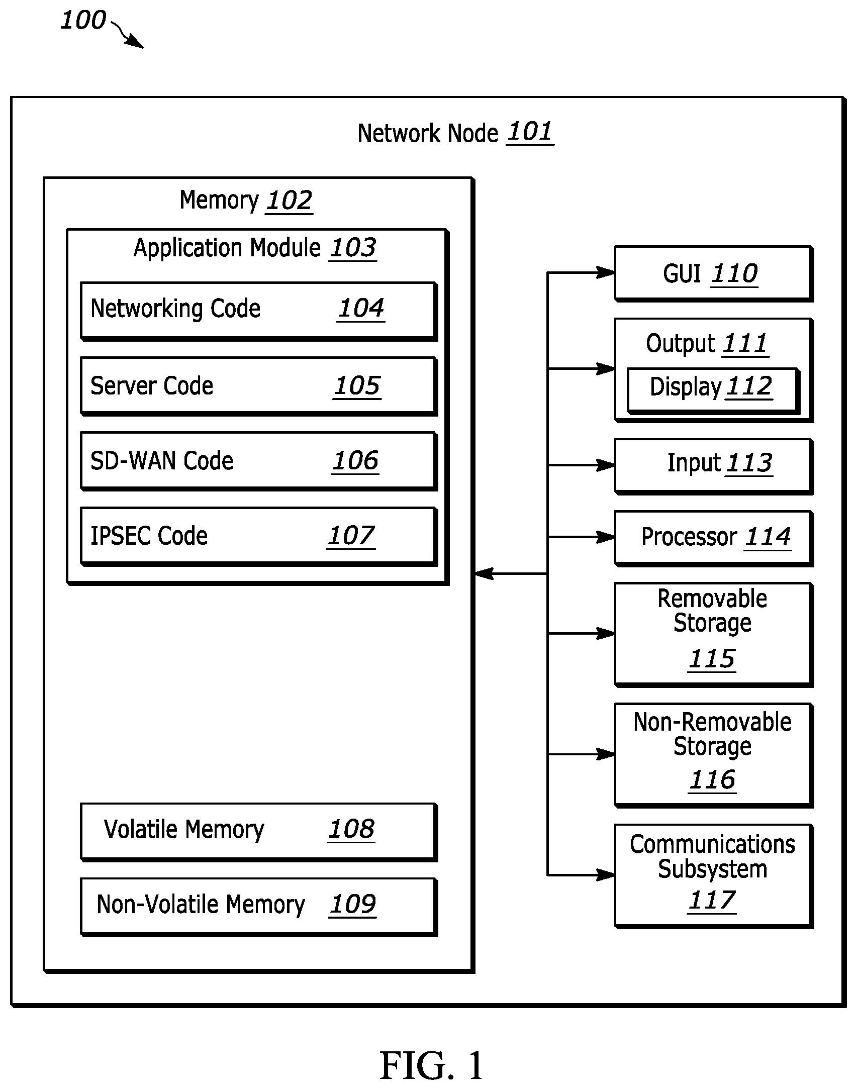 Patent US12309154 Figure 1 – Methods and systems for displaying a cloud access security broker (CASB) configuration window