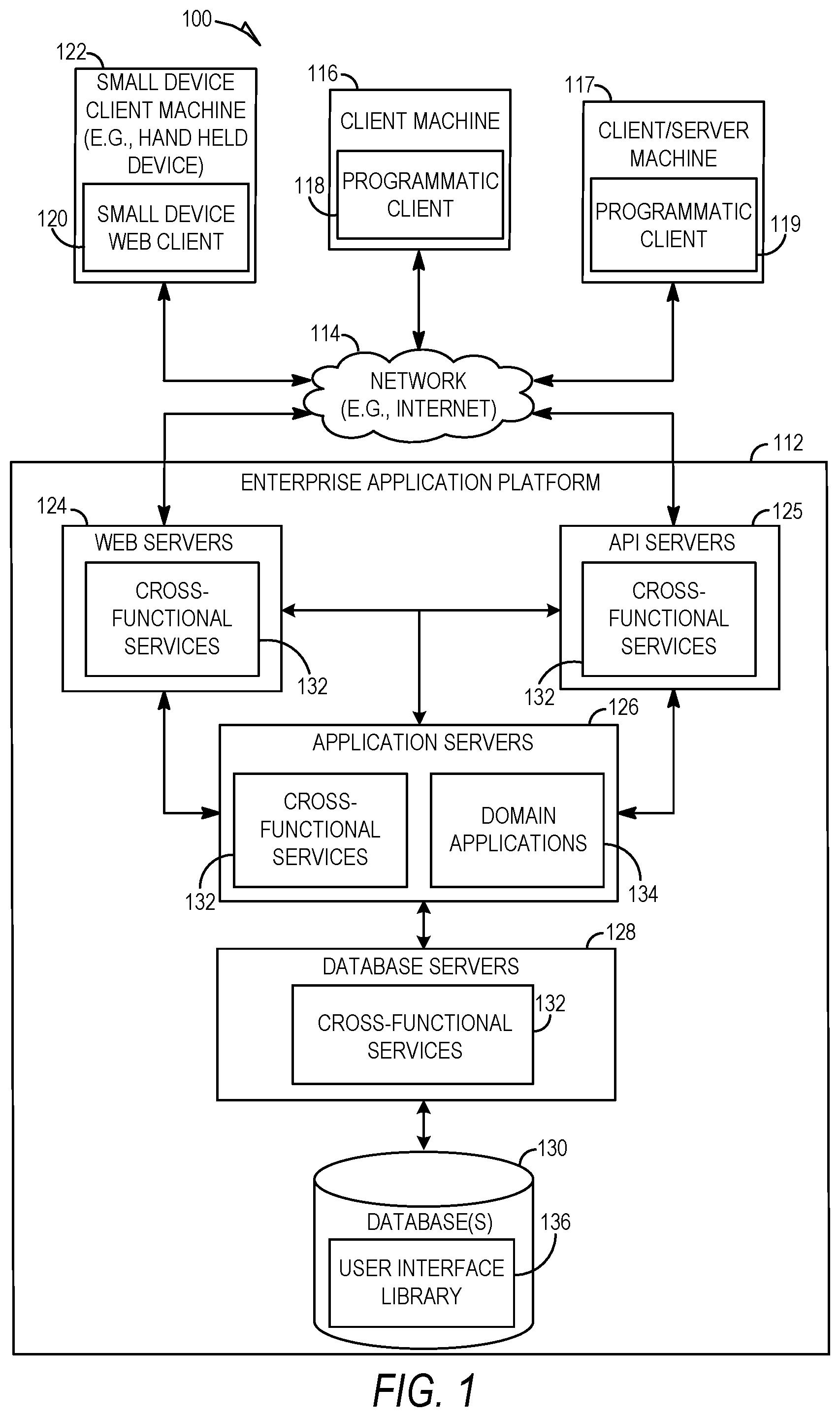 Patent US12309155 — Intelligent firewall rule handling — Figure 1