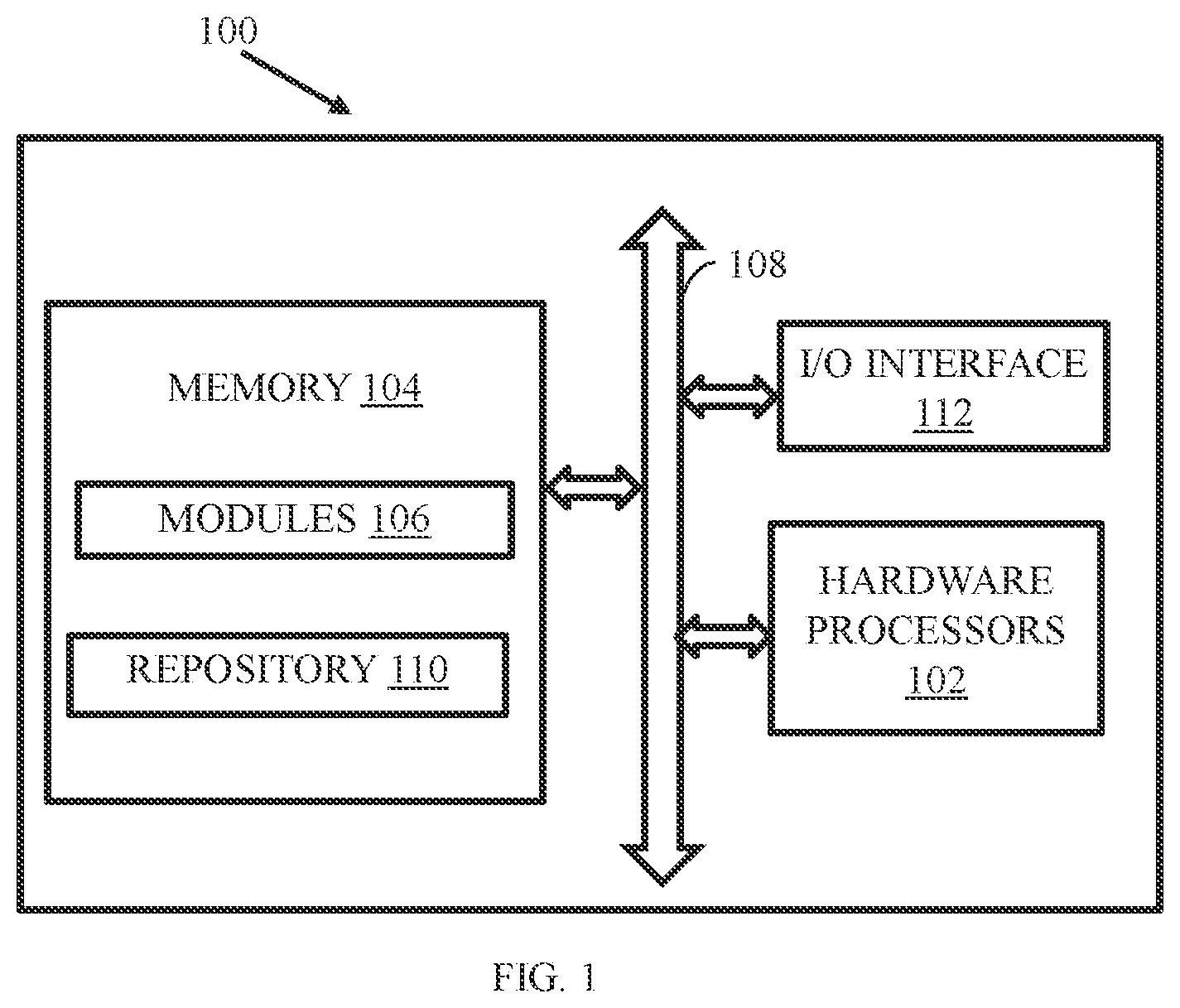 Patent US12309166 — Method and system for service authentication in an airport management network — Figure 1