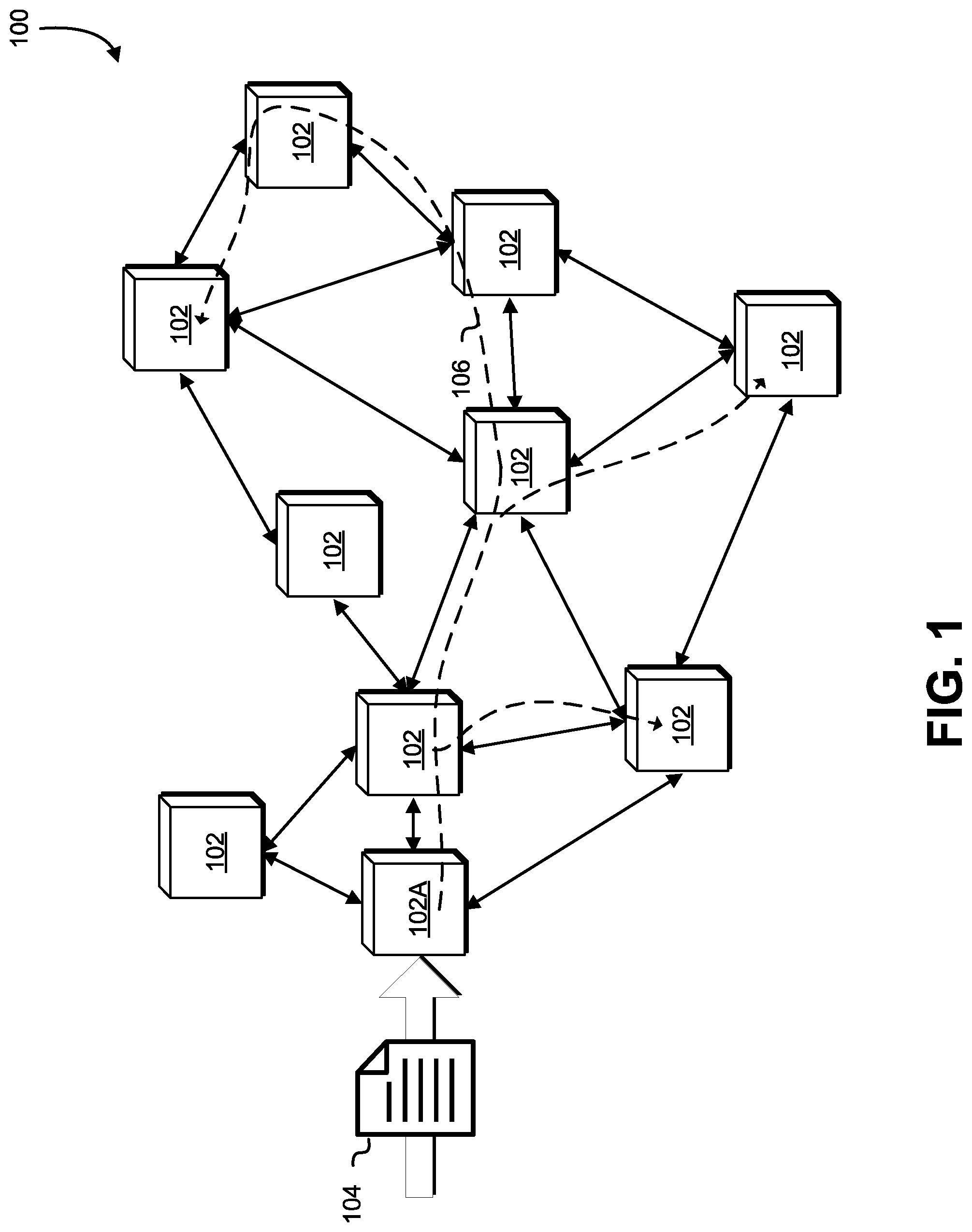 Patent US12309257 — System and method for authenticating off-chain data based on proof verification — Figure 1