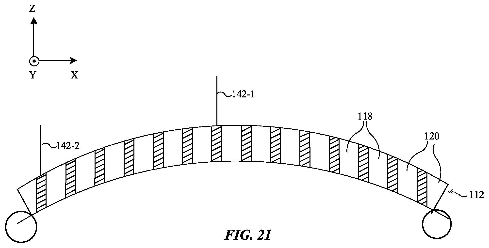 Patent US12309351 Figure 19 – Pixel arrangements for electronic device displays