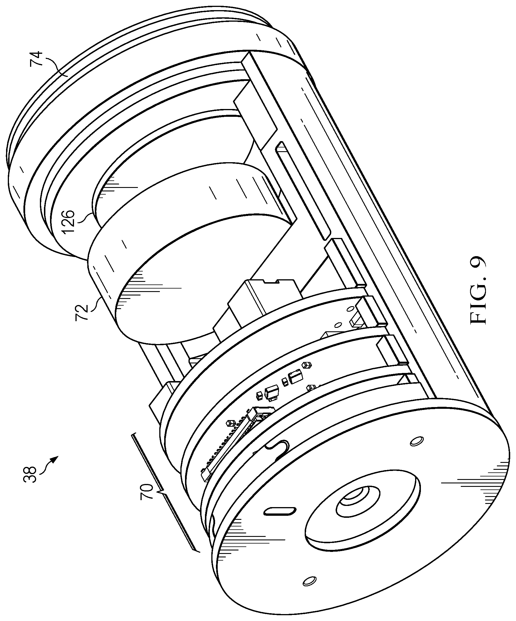 Patent US12309474 Figure 13 – Portable information handling system display having a magnetically attached camera