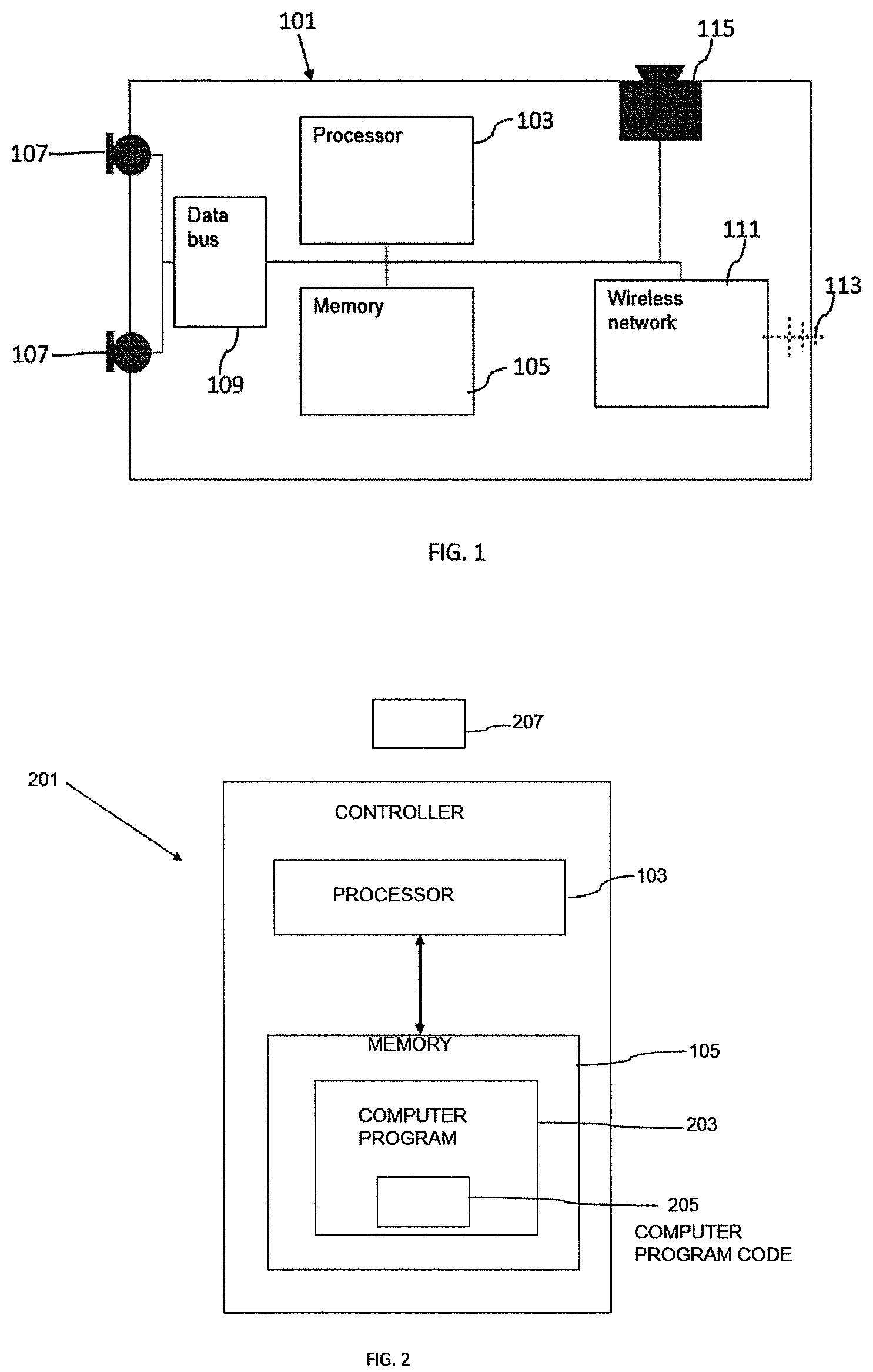 Patent US12309558 Figure 1 – Apparatus, method and computer program for enabling audio zooming