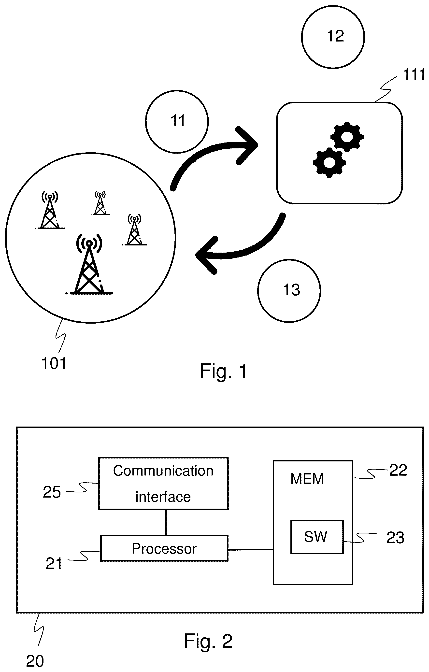 Patent US12309692 — Energy saving management in communication networks — Figure 1