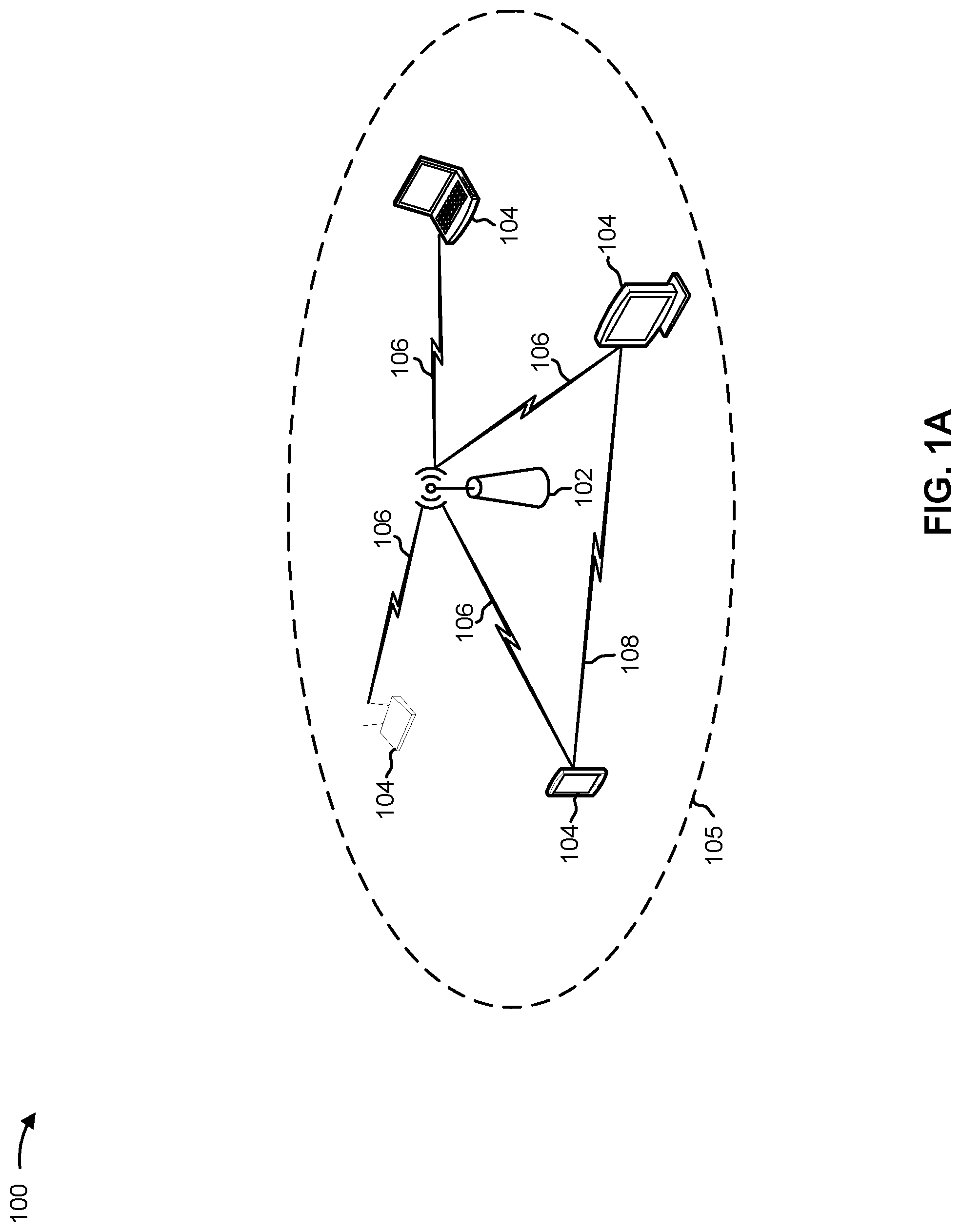Patent US12309695 — End of service period indication — Figure 1
