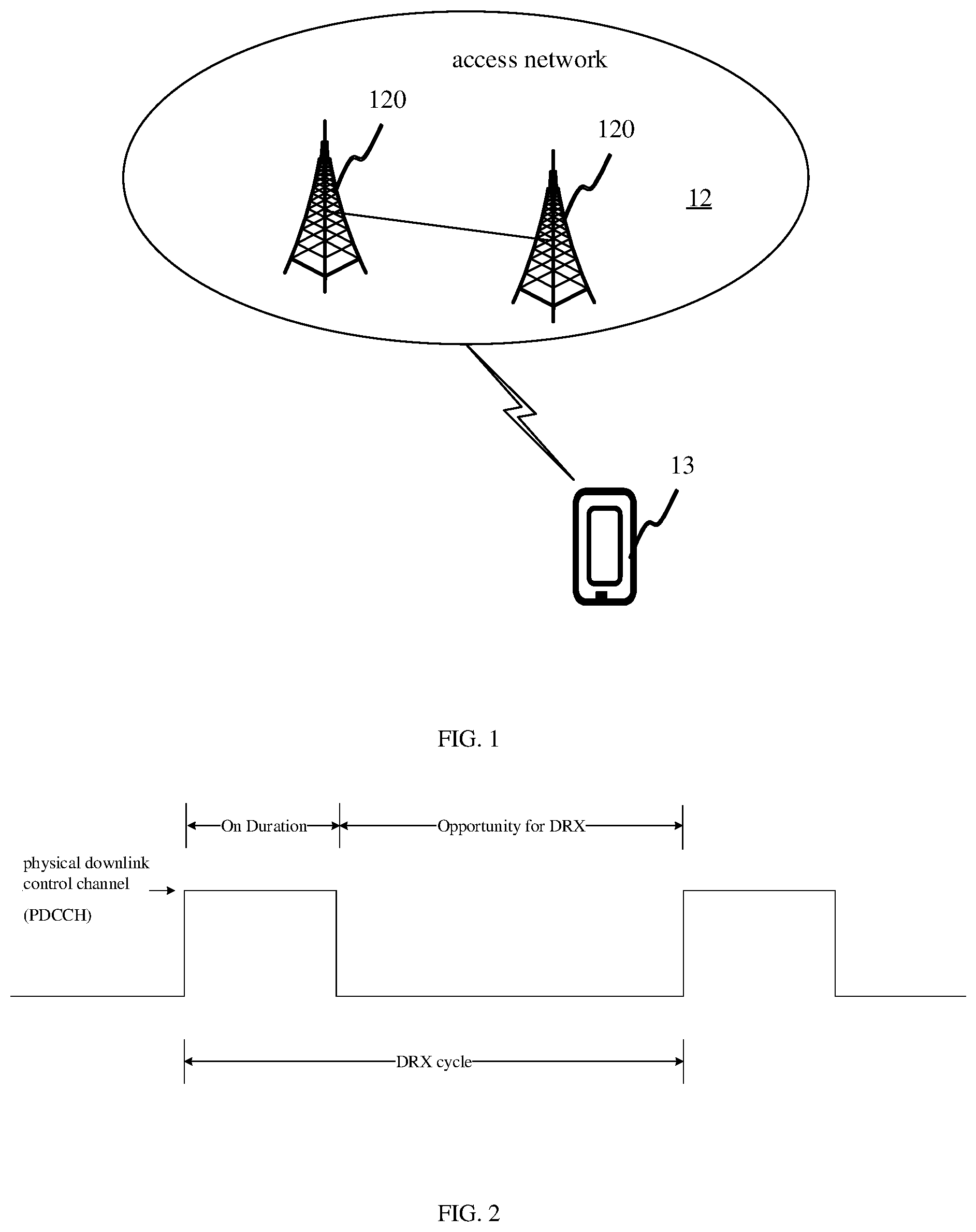 Patent US12309701 — Method and device for determining parameter of power saving signal, terminal and storage medium — Figure 1