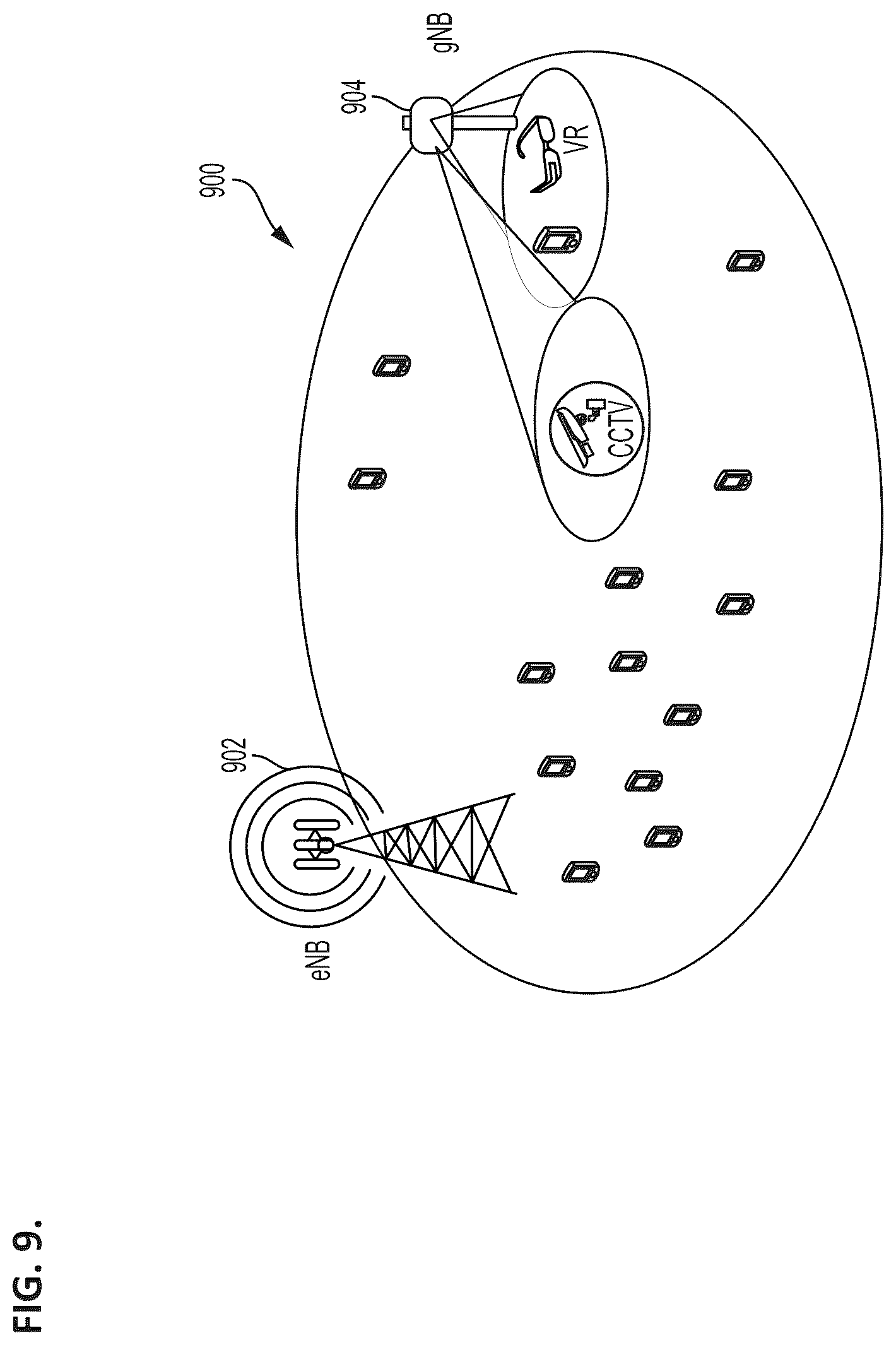 Patent US12309753 Figure 12 – Multi-technology aggregation architecture for long term evolution communications systems