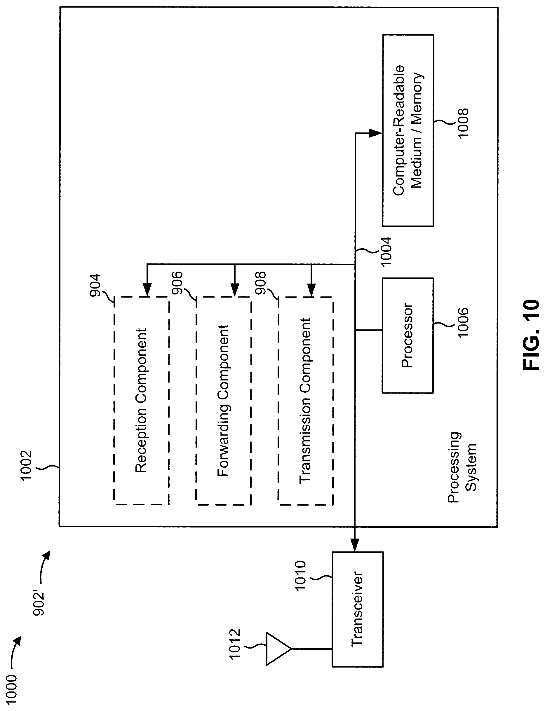 Patent US12309830 Figure 11 – Access procedure configuration of a millimeter wave repeater