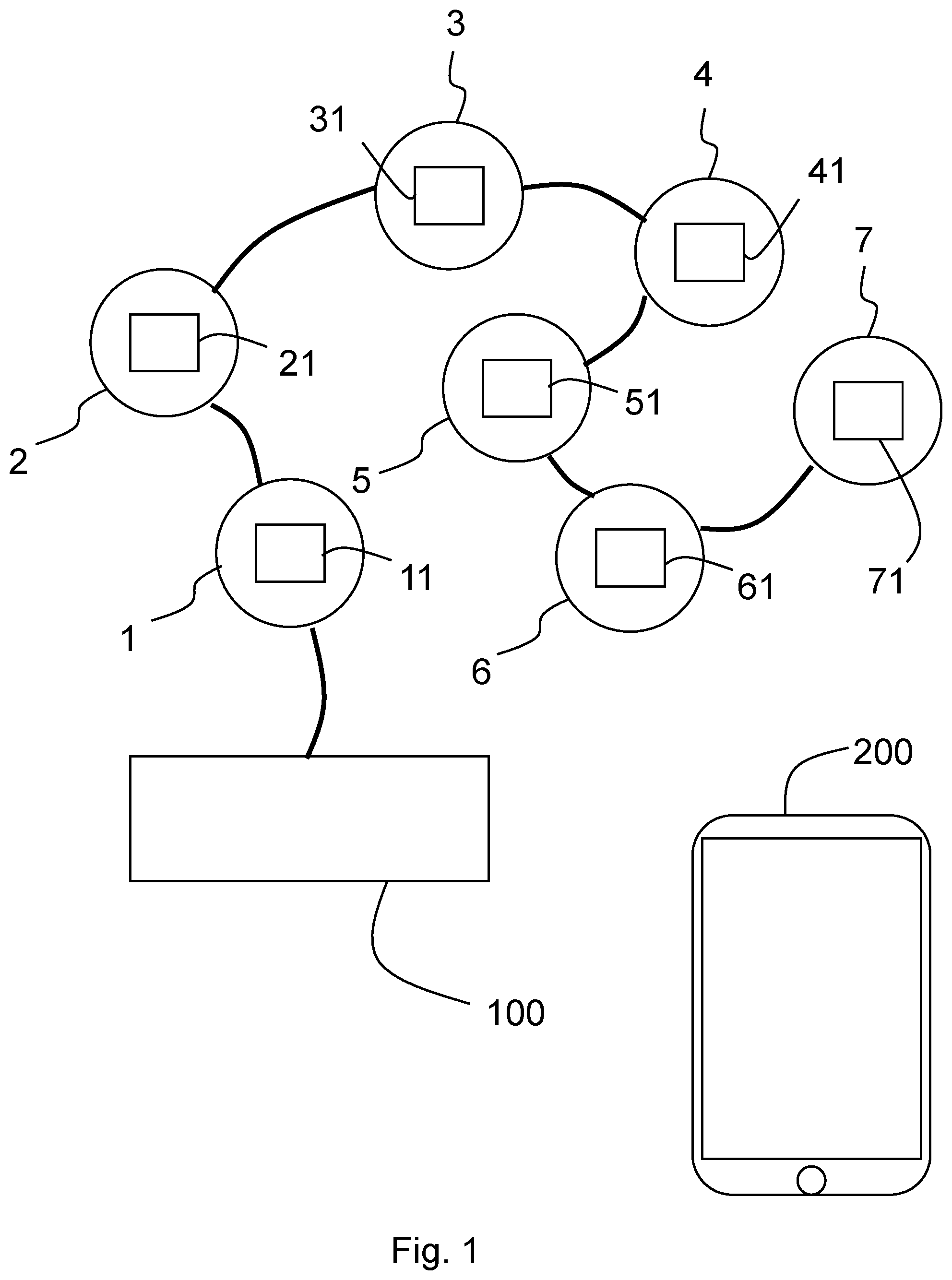 Patent US12309896 — Lighting system and control method of said system — Figure 1