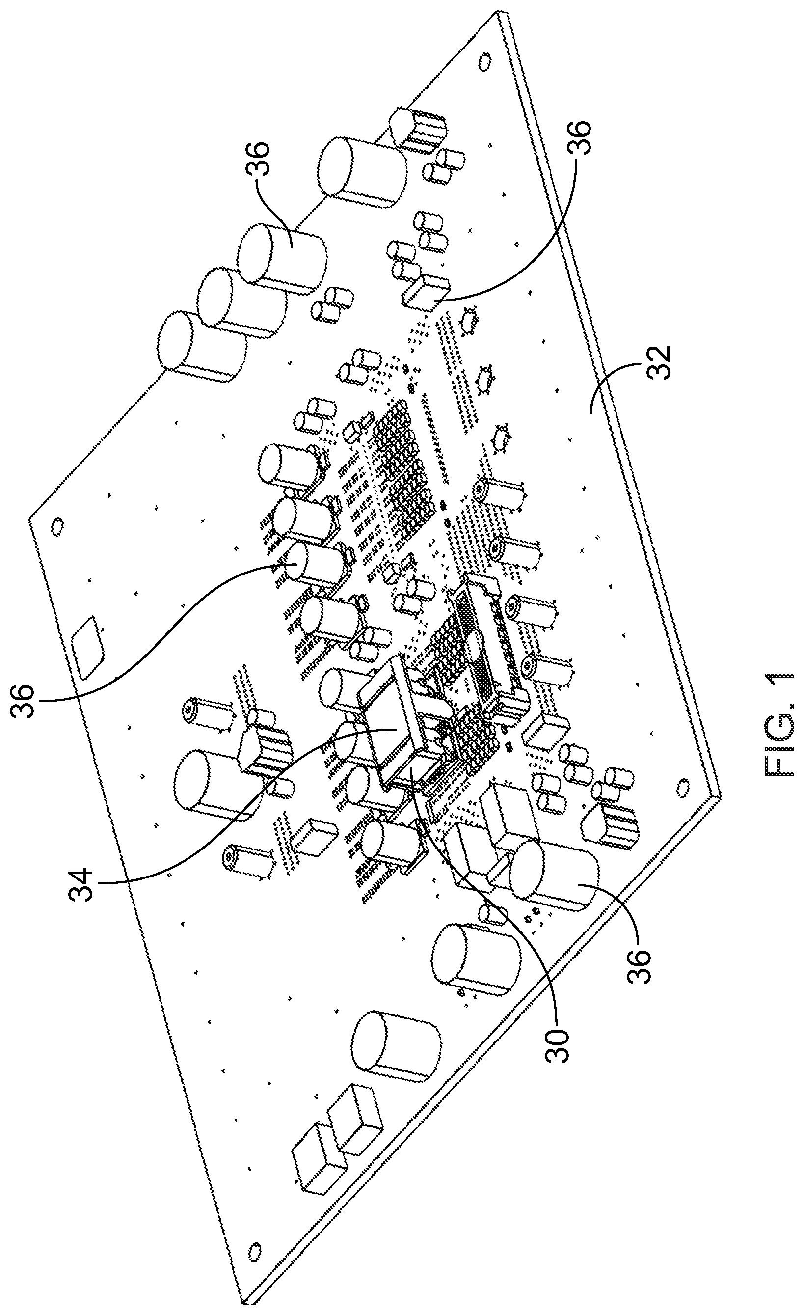 Patent US12309910 — Point of load module and heatsink therefor — Figure 1