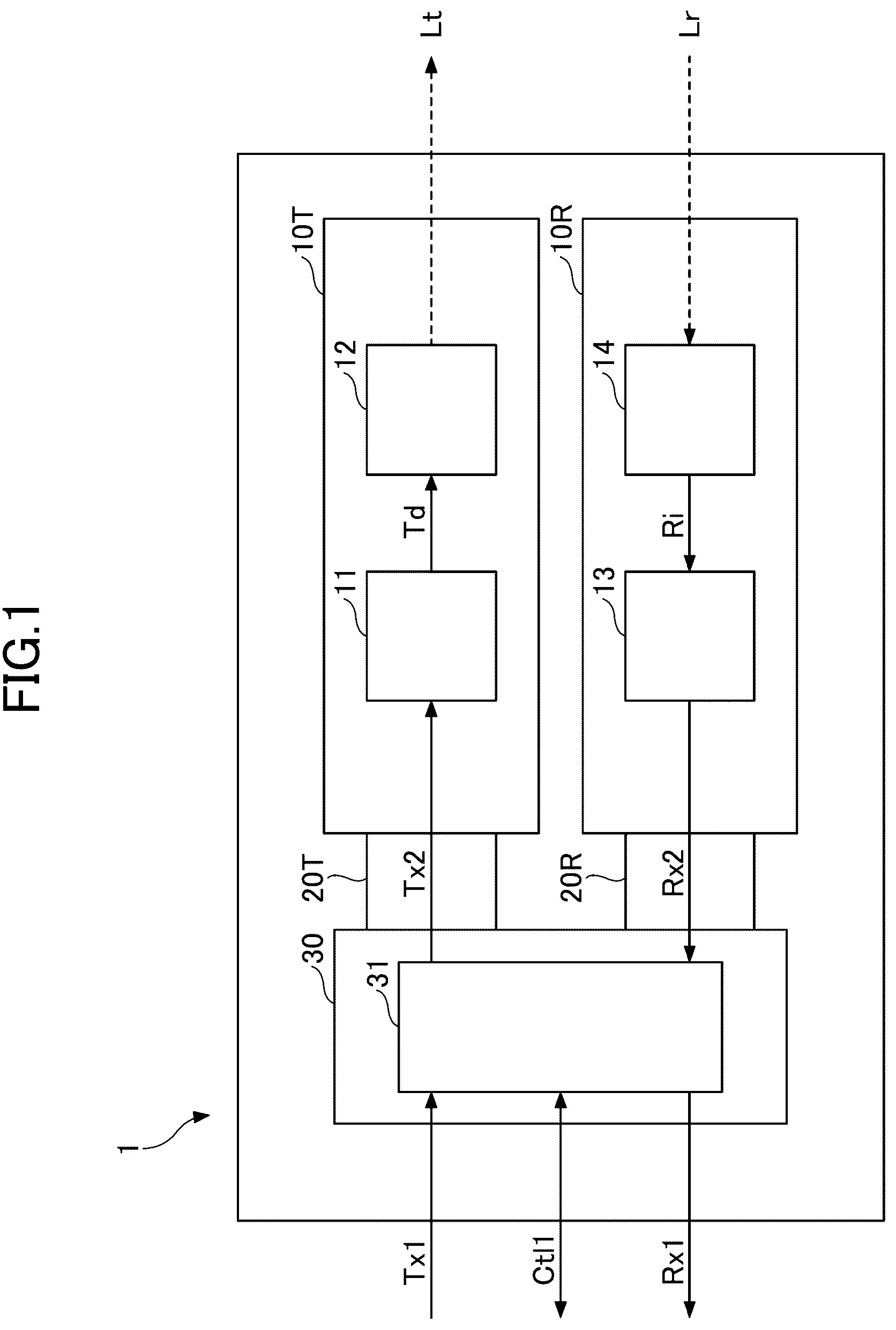 Patent US12309917 Figure 1 – Optical module assembly, optical module, package for optical module and flexible printed board