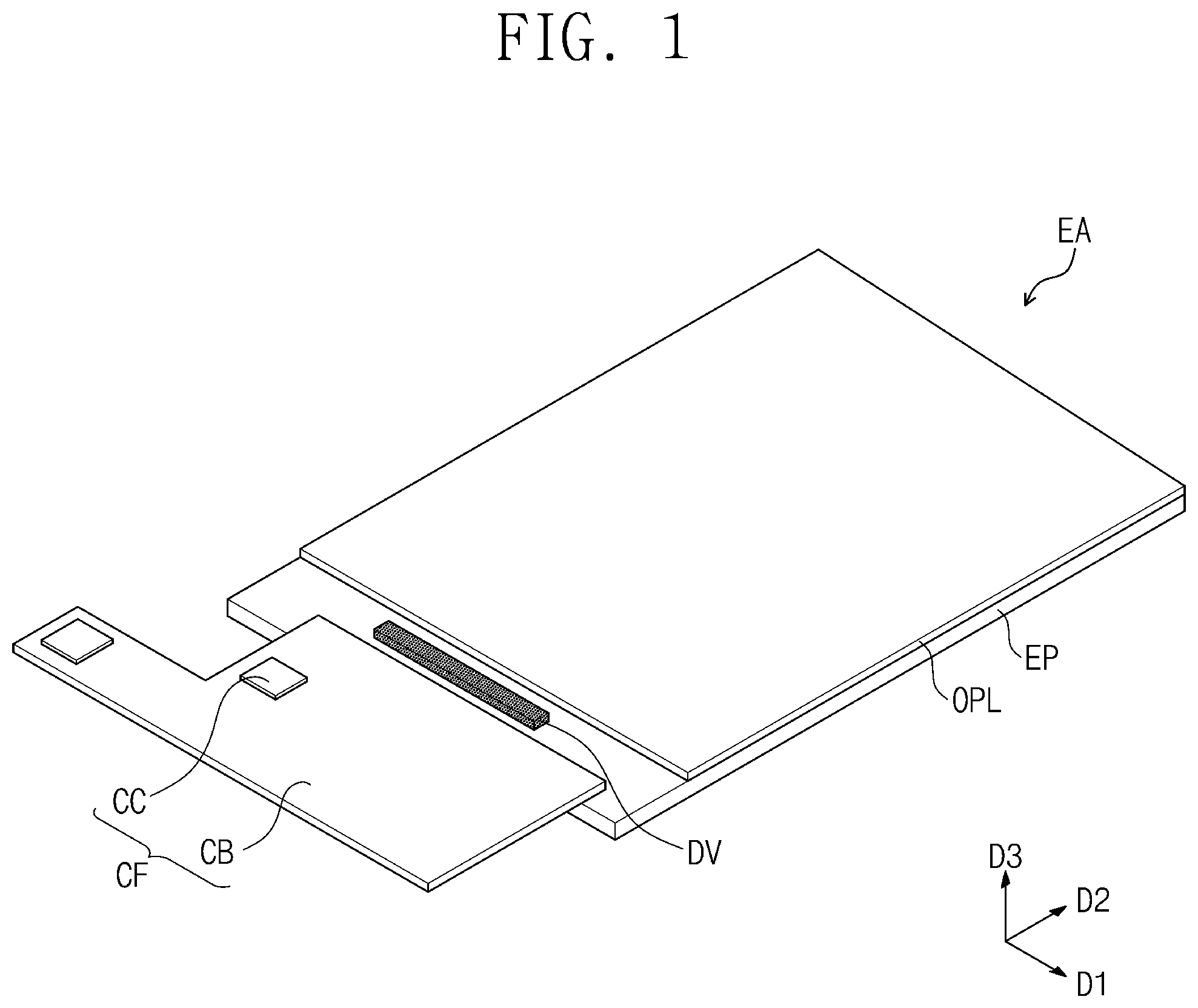 Patent US12309926 — Electronic apparatus — Figure 1