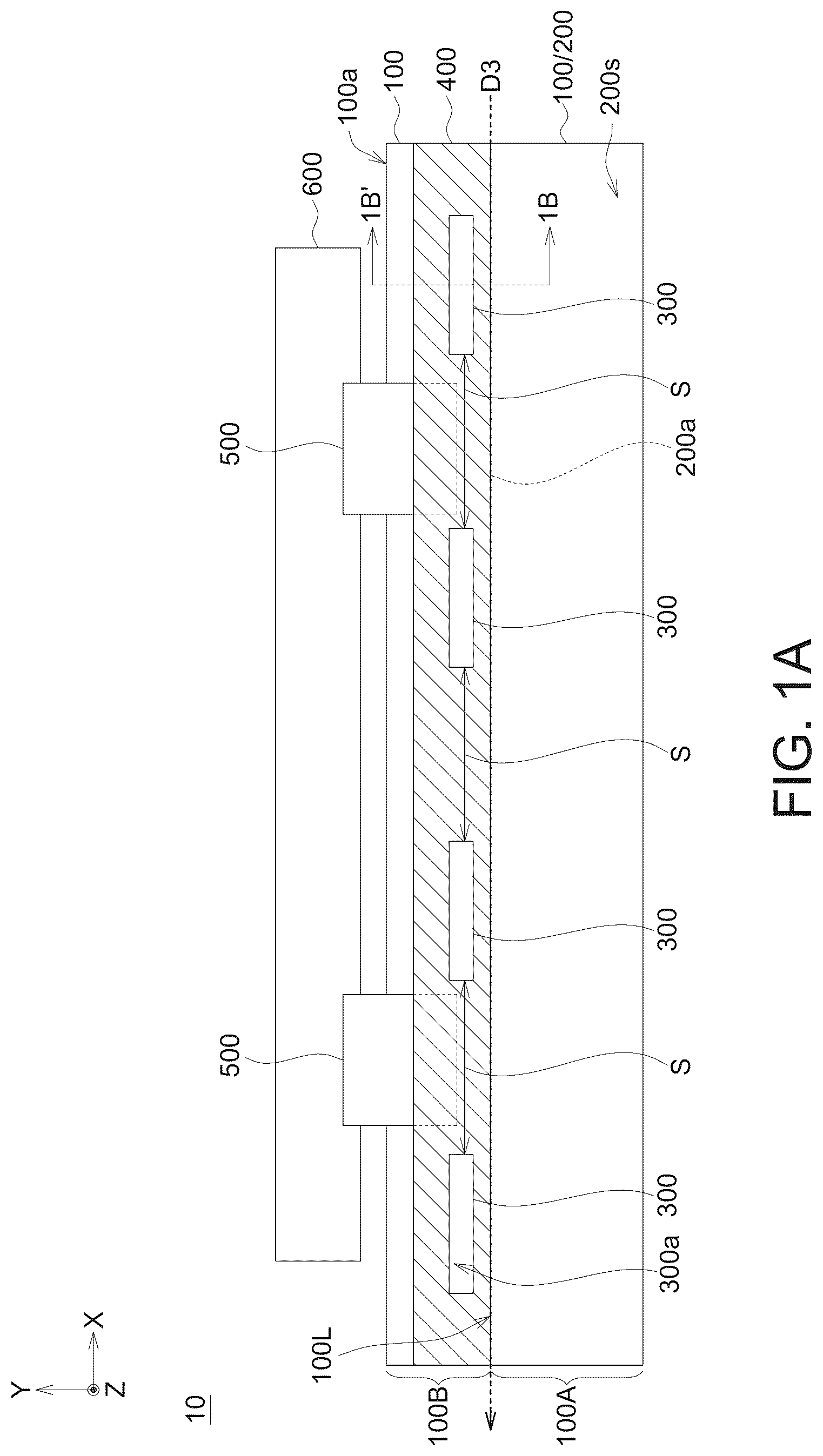 Patent US12309931 Figure 1 – Electronic device