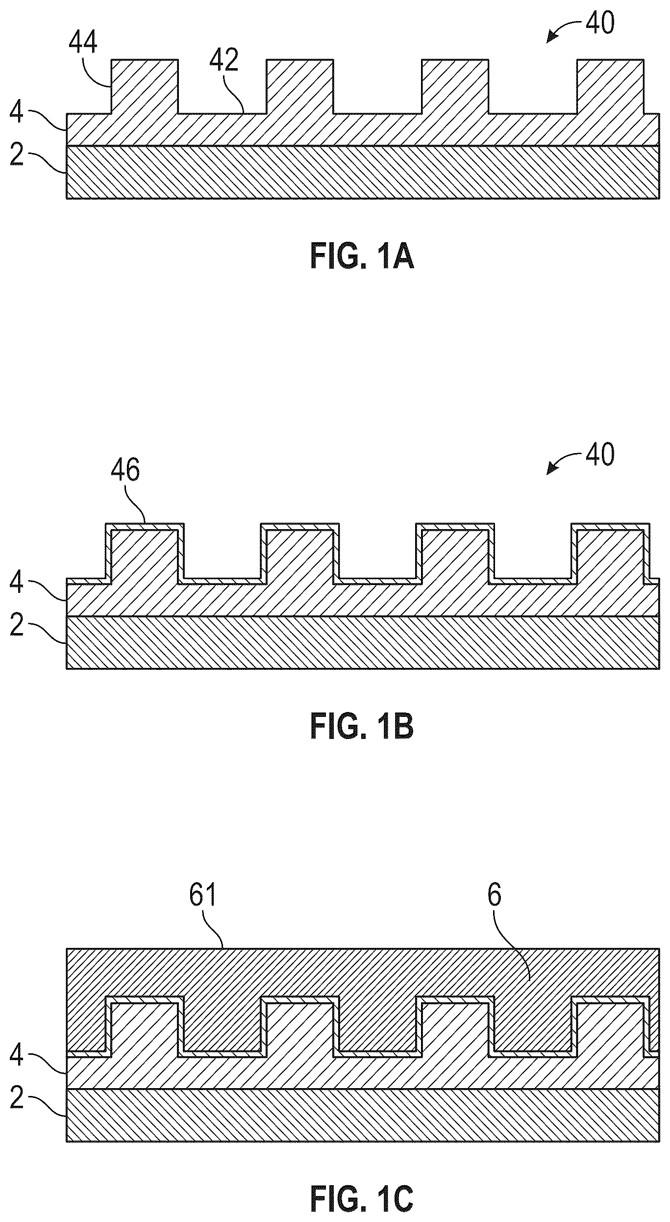 Patent US12309939 — Methods of making metal patterns on flexible substrate — Figure 1
